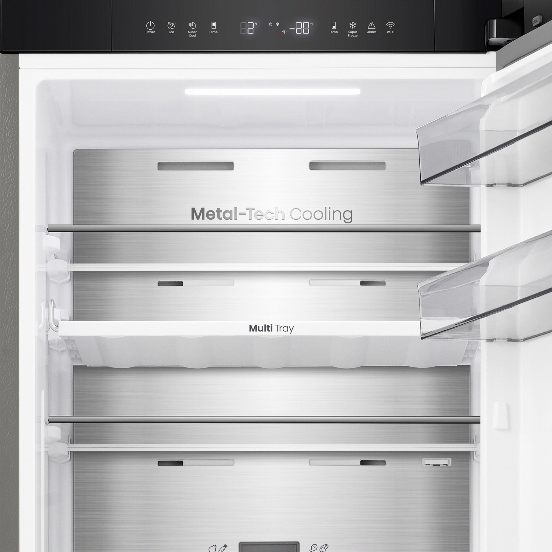 HISENSE vrijstaande koel-/vriescombinatie - 185cm - RB3K330SAIC