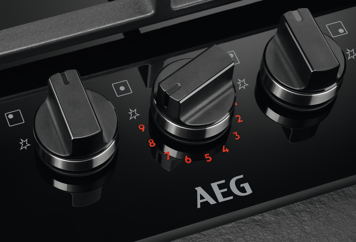 AEG 7000 gaskookplaat - 90cm - HKB95450NB