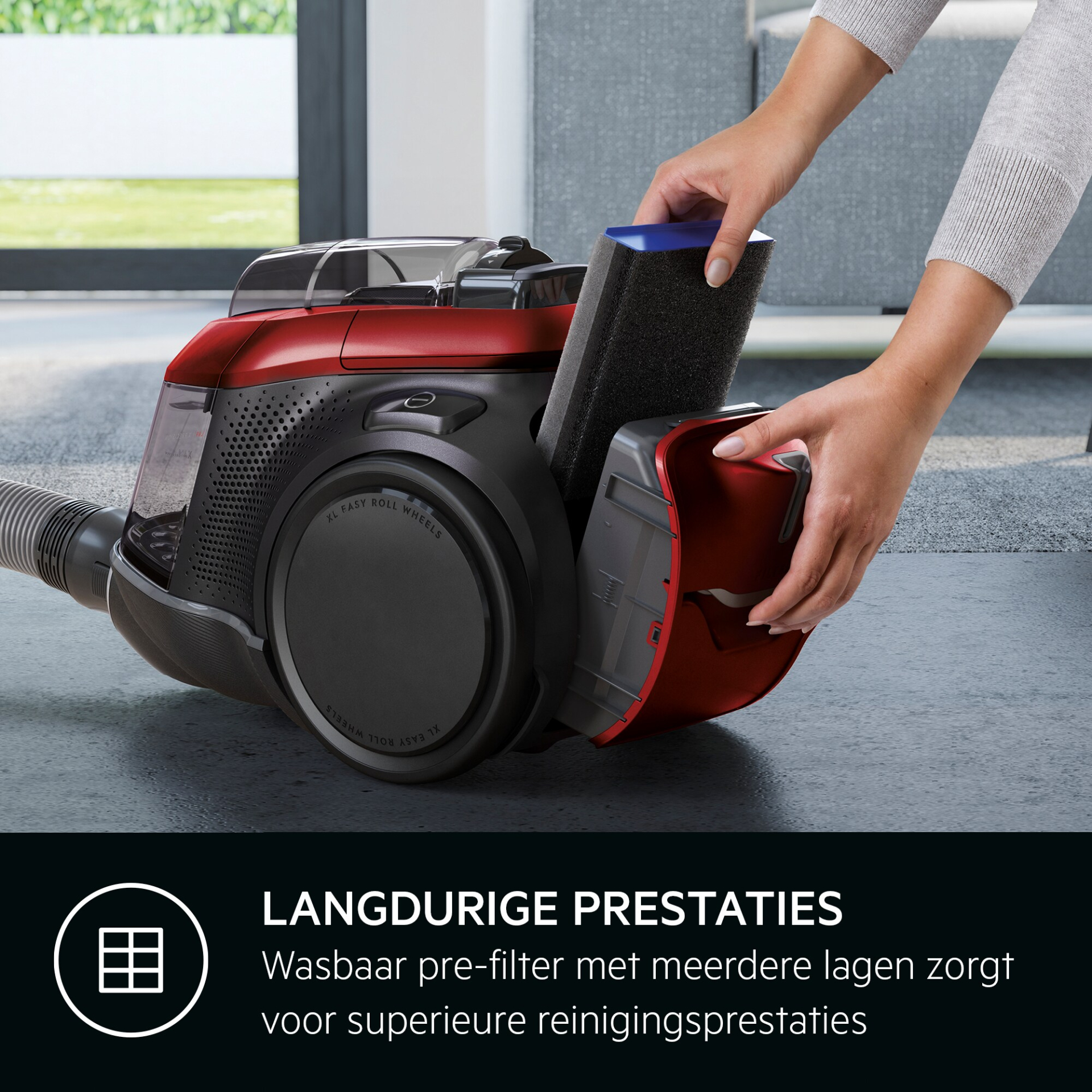 AEG stofzuiger zonder zak - LX9-3-CR