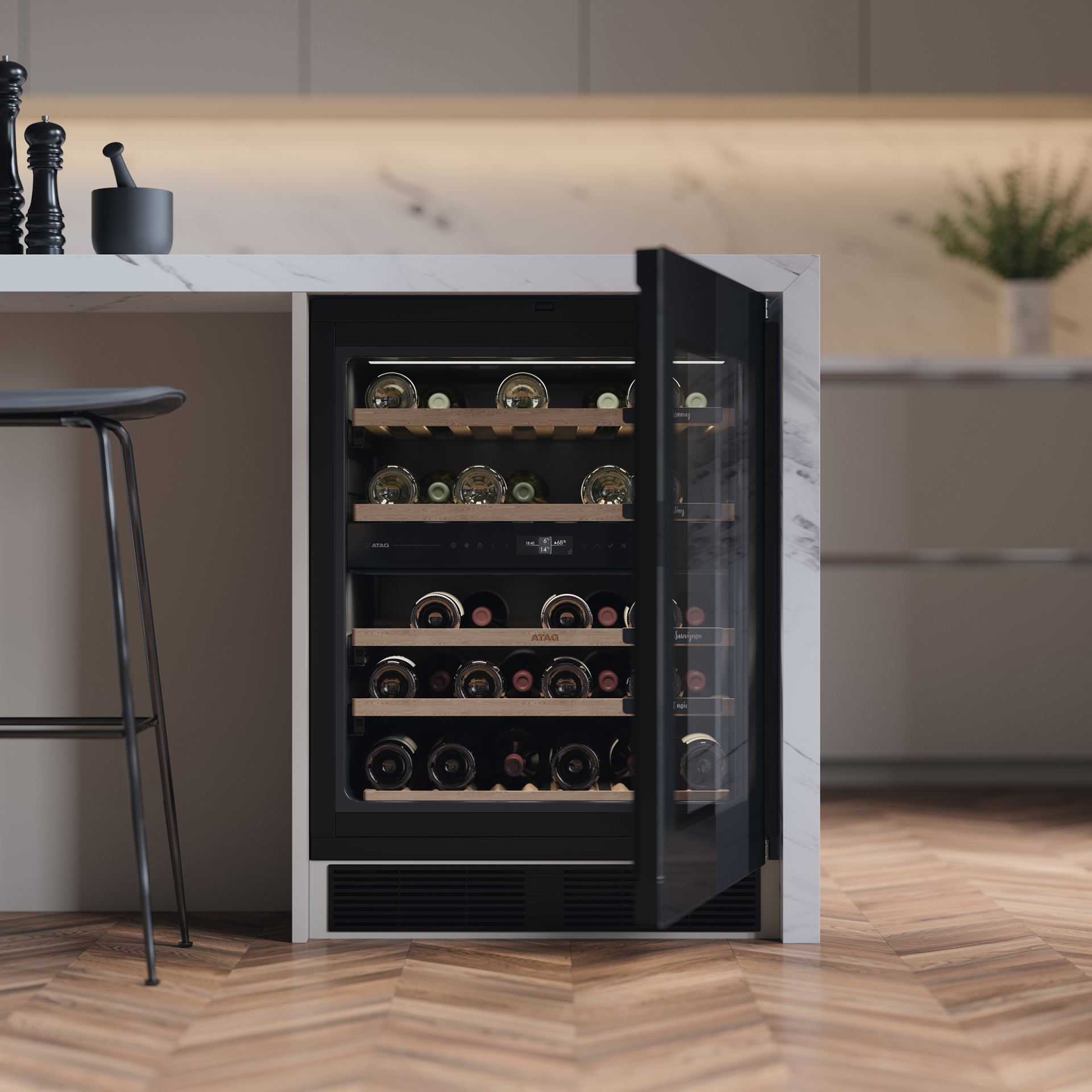ATAG Inbouw wijnklimaatkast - KU8571K2C