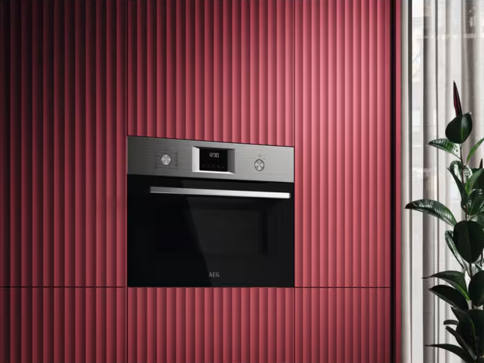 AEG 6000 multifunctionele oven met microgolfoven - 45cm - TK6NK40FM