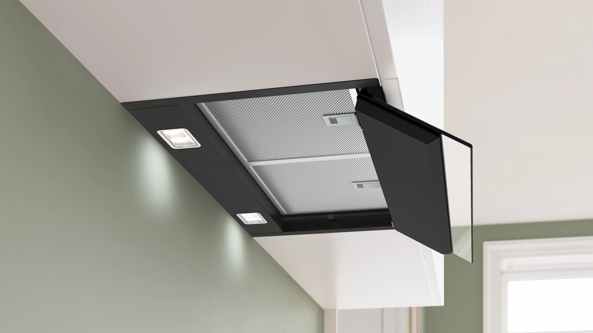 BOSCH SERIE 6 geïntegreerde dampkap - 60cm - DBB67DP60