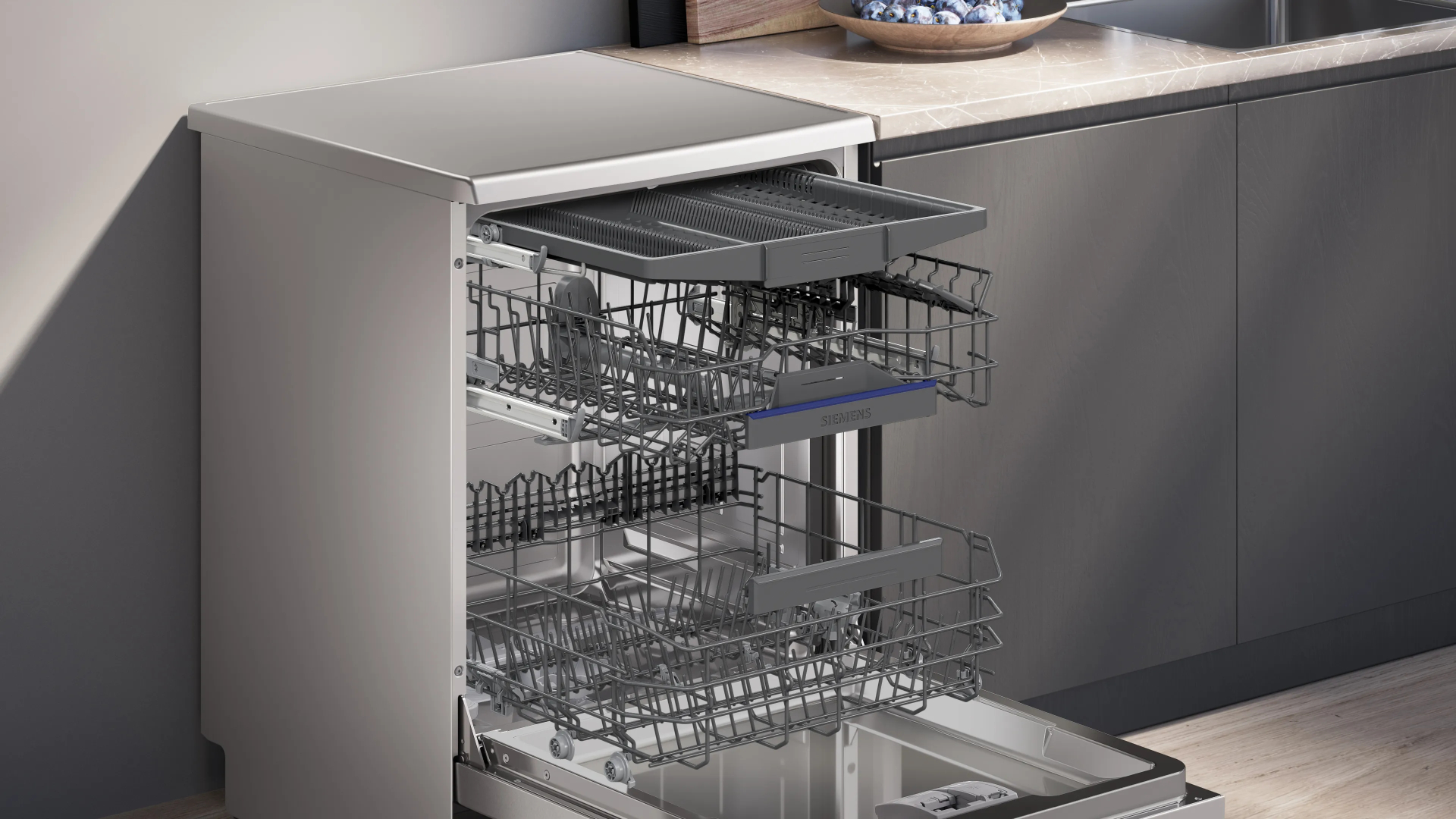 SIEMENS iQ300 vrijstaande vaatwasser - SN23EI22CF
