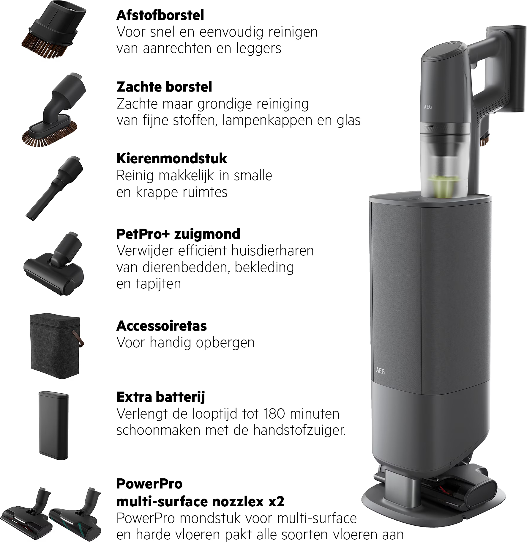 AEG steelstofzuiger - AP83A25XNX