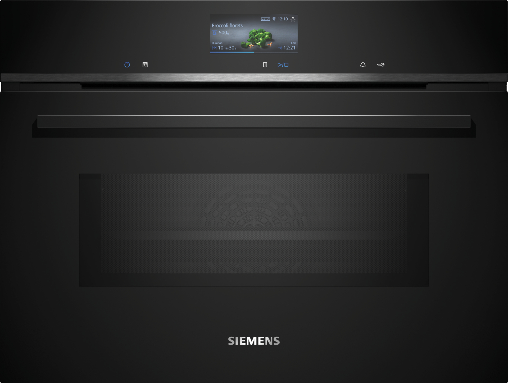 SIEMENS IQ700 multifunctionele oven met microgolfoven - 45cm - CM776GKB1