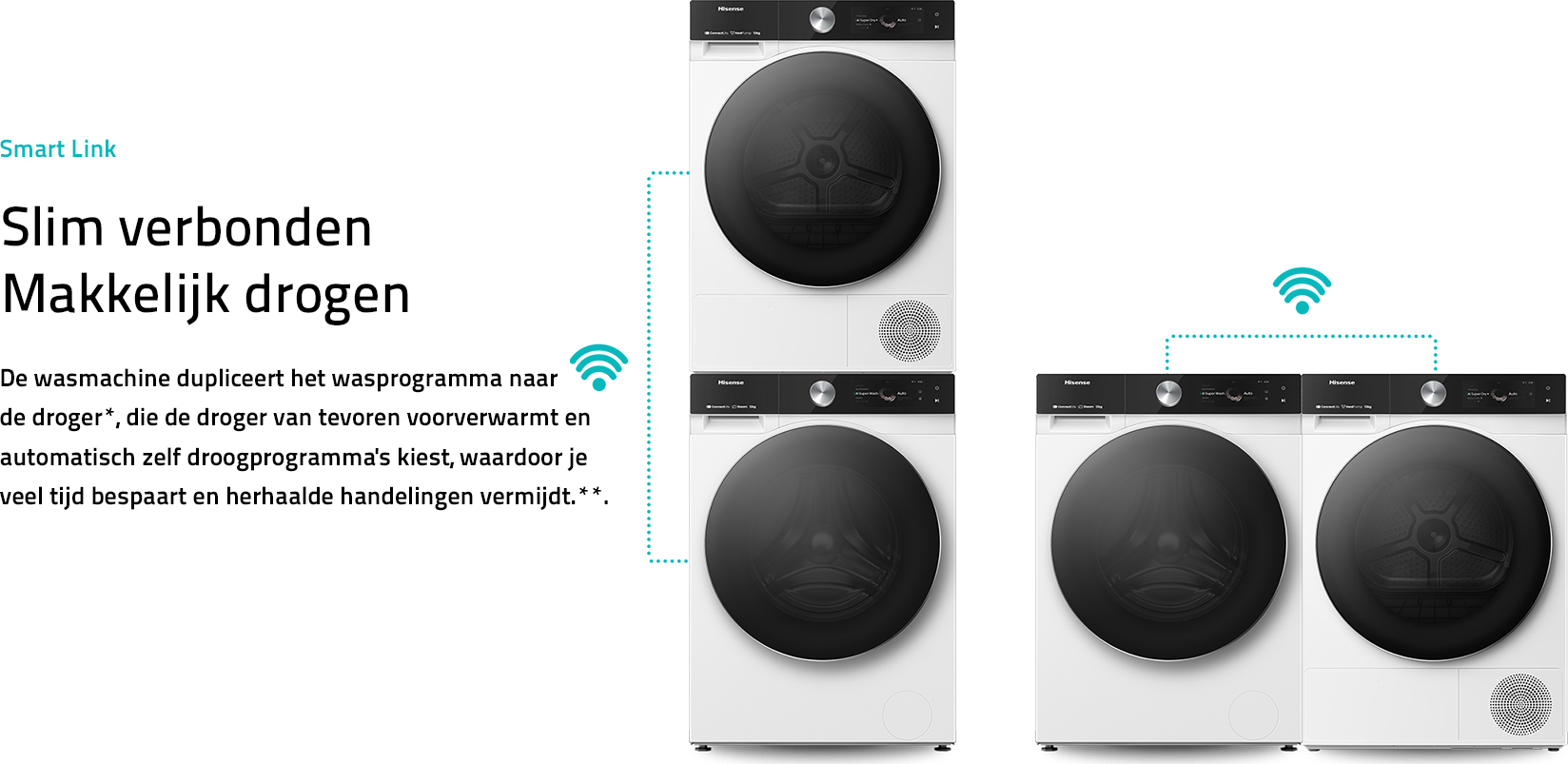 HISENSE wasmachine - WF5S1045BB
