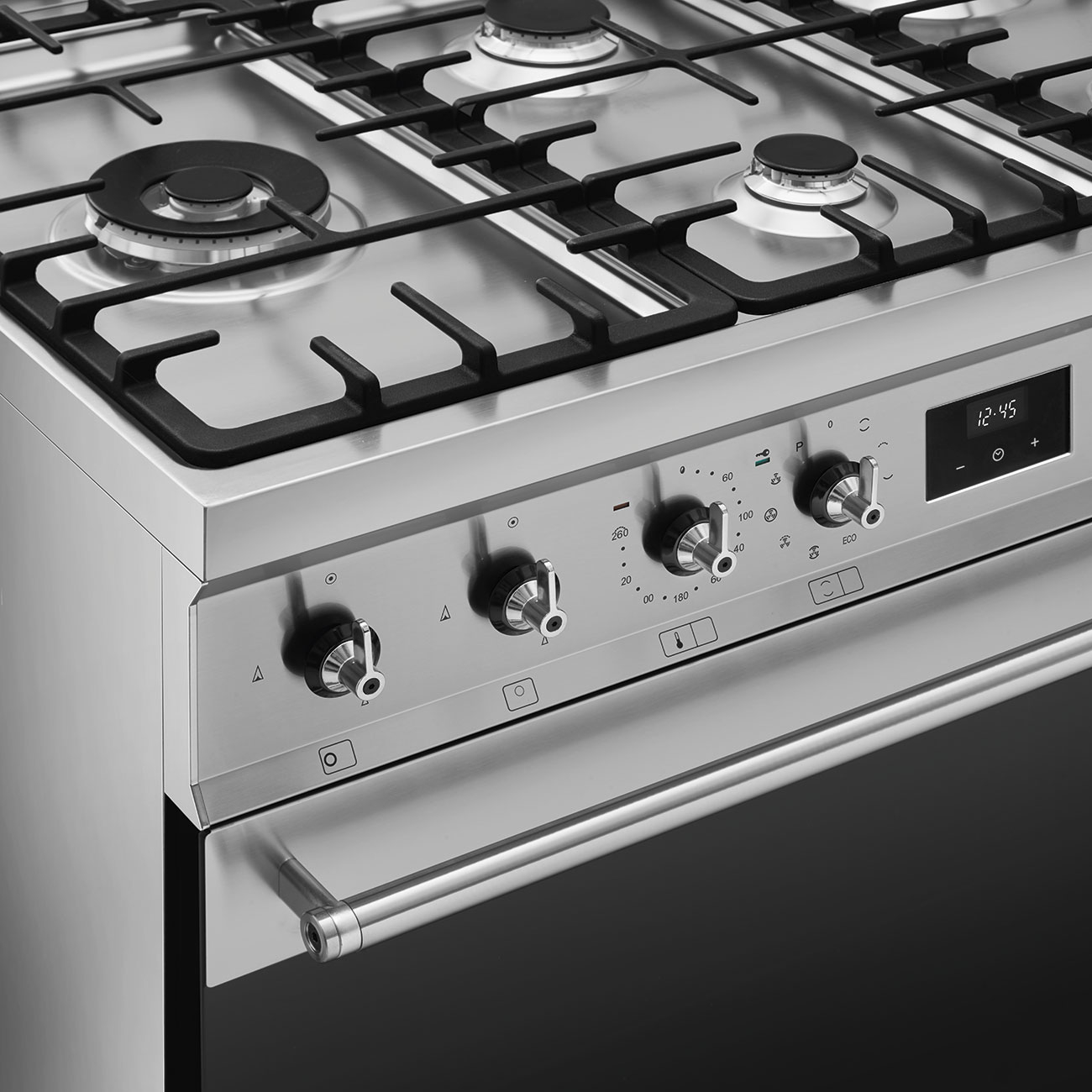 SMEG fornuis met gaskookplaat - 90cm - C92GPX2