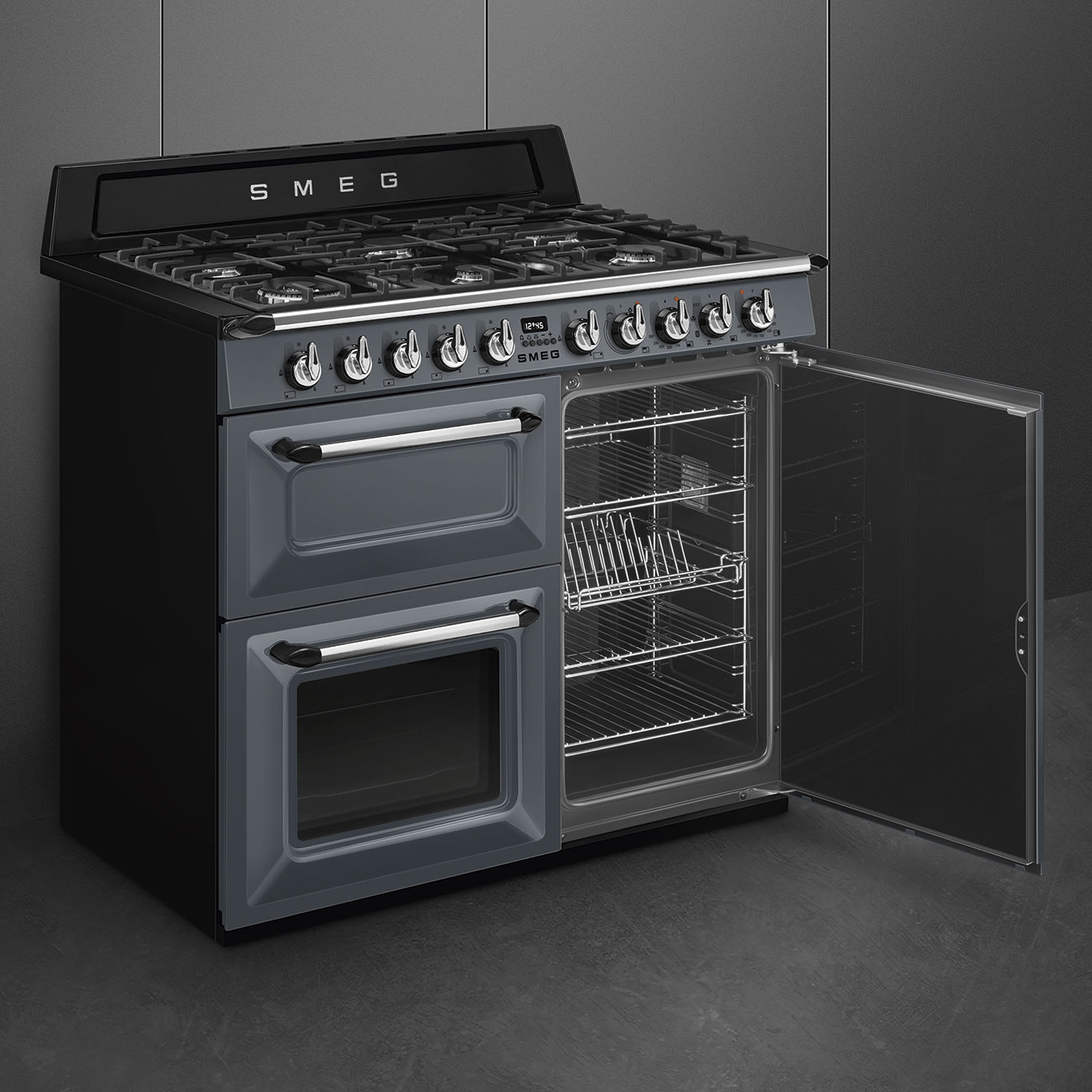 SMEG fornuis met gaskookplaat - 100cm - TR103GR