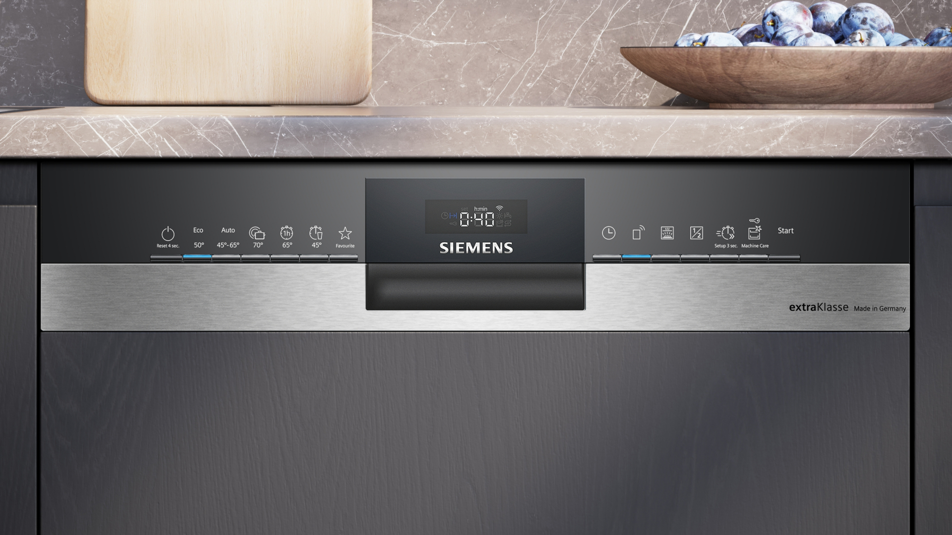 SIEMENS IQ300 vaatwasser met bedieningspaneel - SN53ES20BE