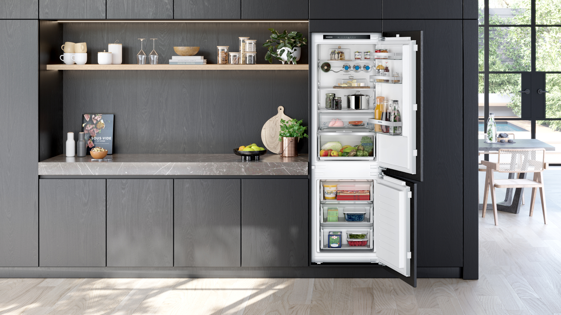 SIEMENS IQ300 koel-/vriescombinatie - 178cm - KI86NSFE0