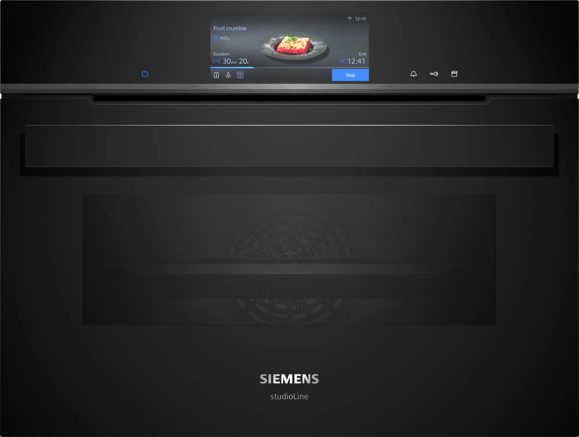 SIEMENS IQ700 multifunctionele oven met stoom - 45cm - CS958GCB1