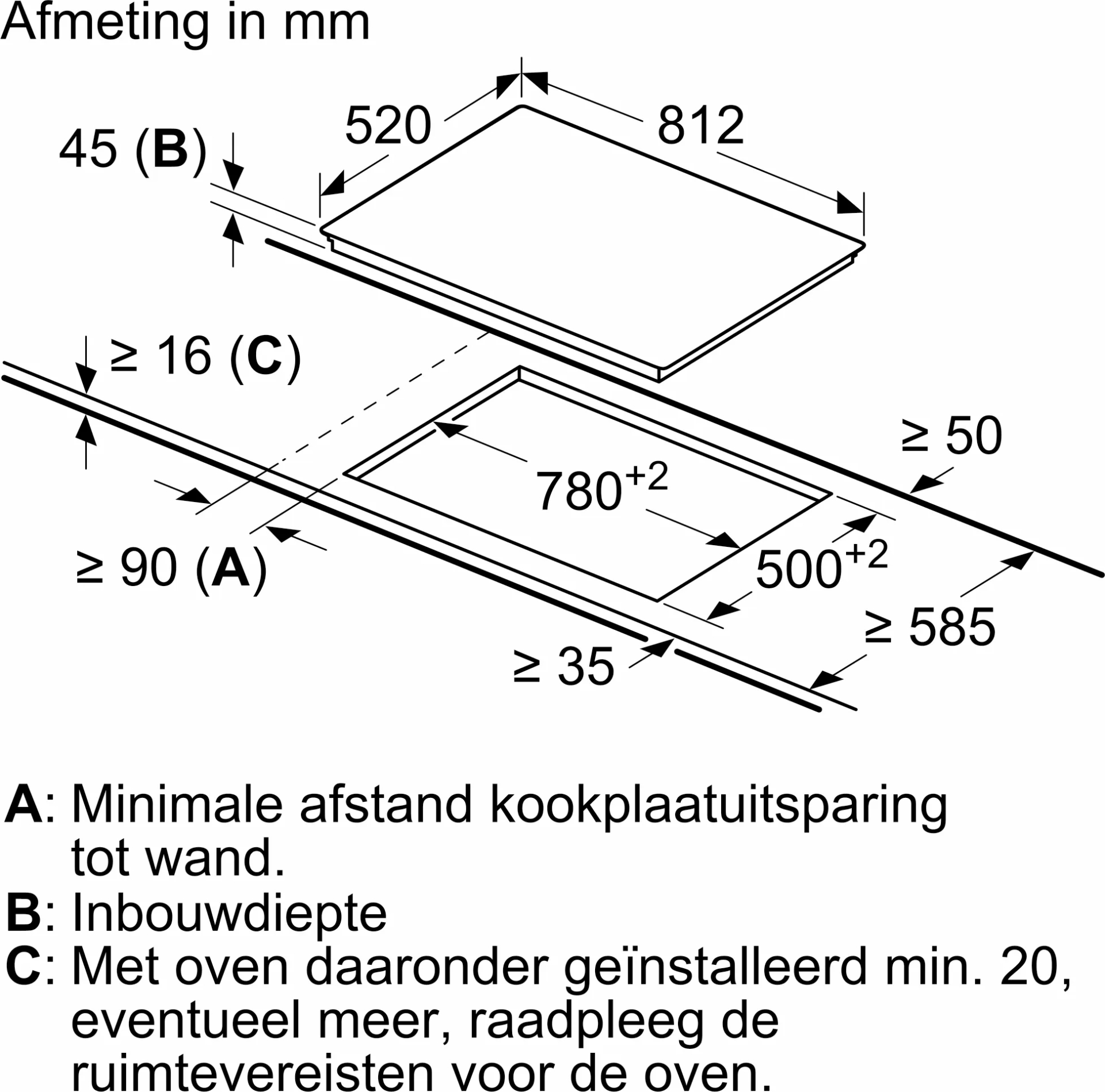 SIEMENS IQ300 vitrokeramische kookplaat - 80cm - ET875FCP1D