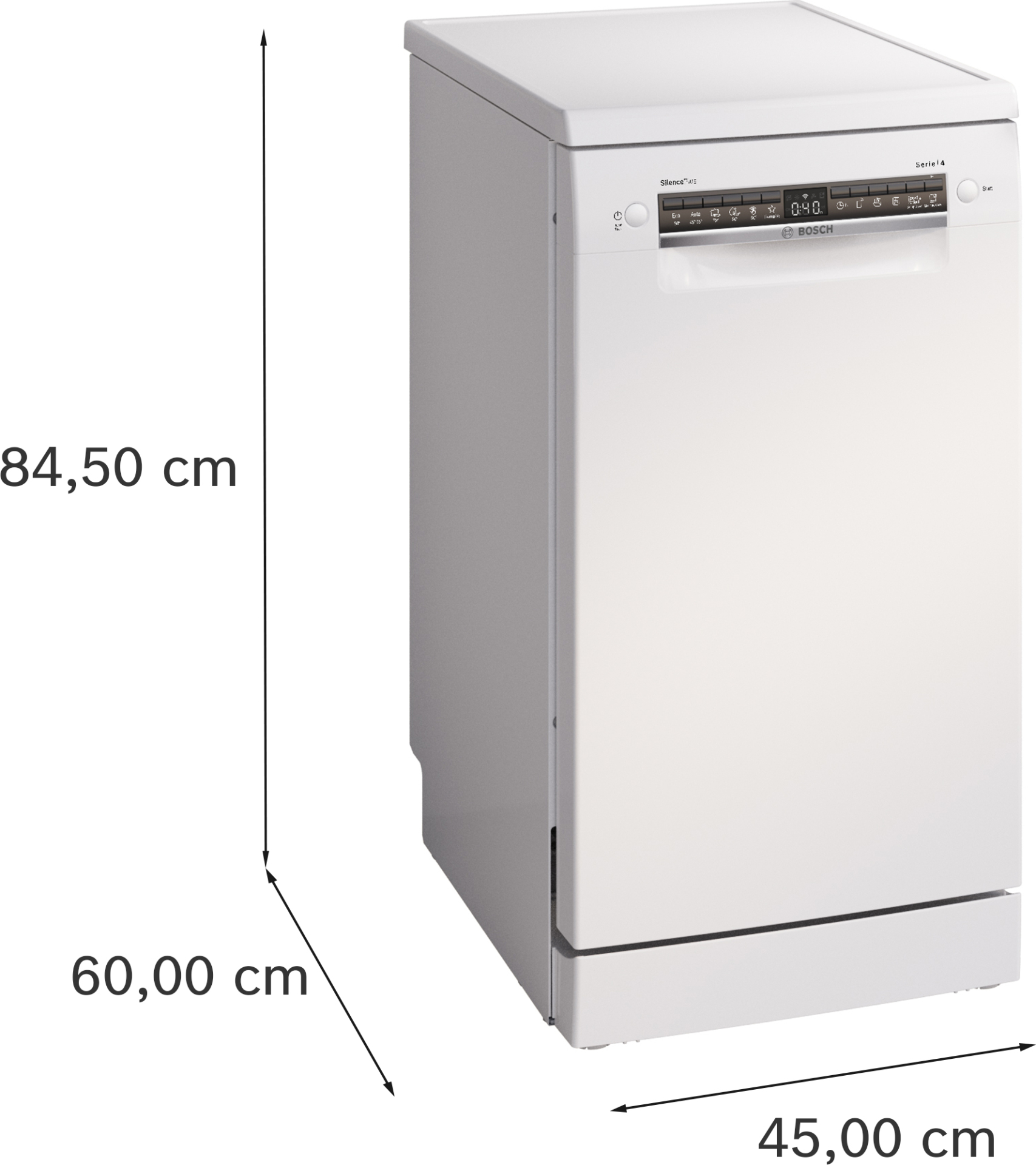 BOSCH Series 4 vrijstaande vaatwasser - SPS4EMI17E