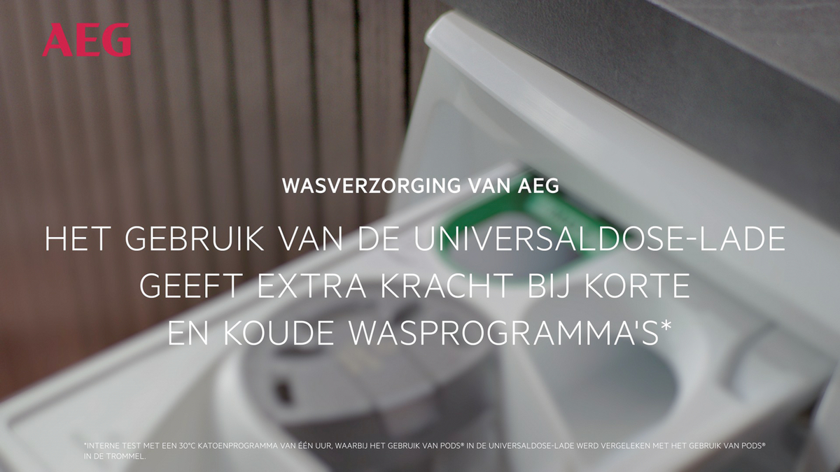 AEG 8000 wasmachine - LR87UC966
