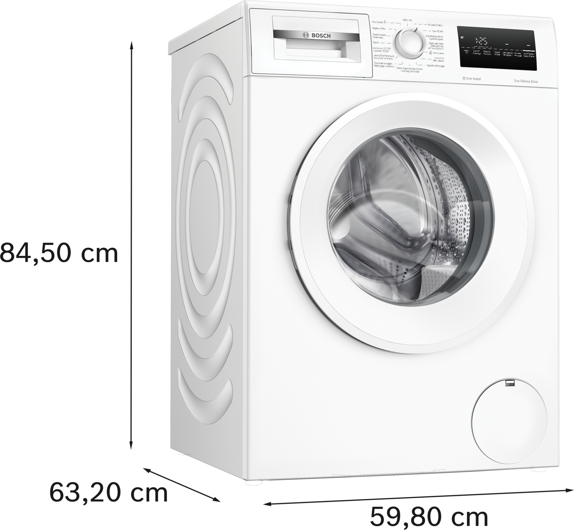 BOSCH Series 4 Wasmachine 8 kg - WAN2827YFG