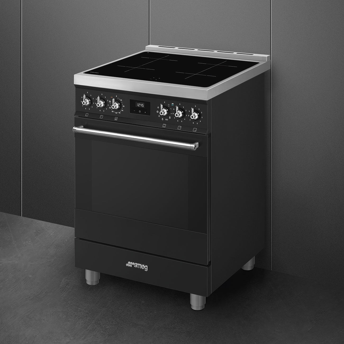 SMEG fornuis met inductie kookplaat - 60cm - C6IPMBM2