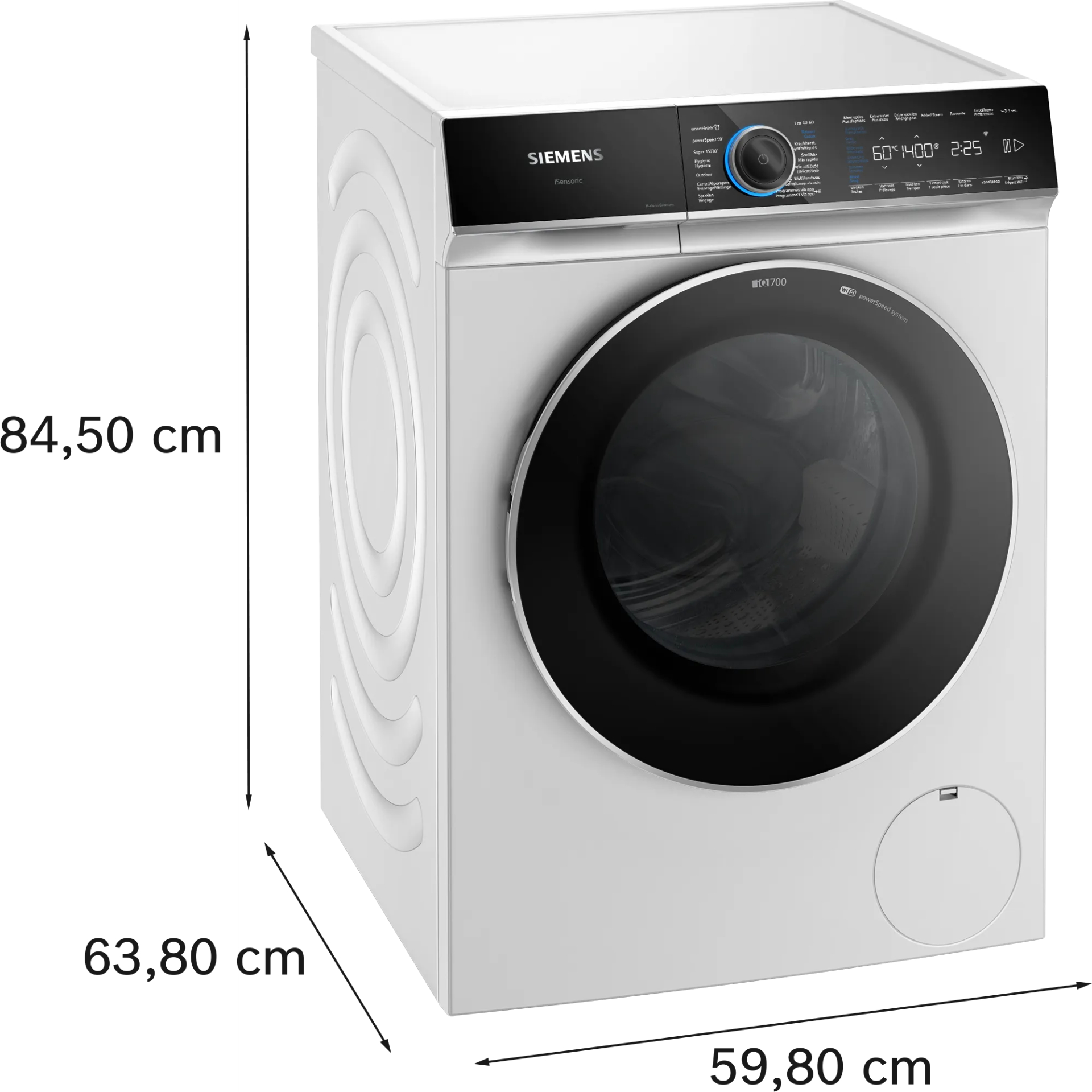 SIEMENS IQ700 wasmachine - WG44B21PFG