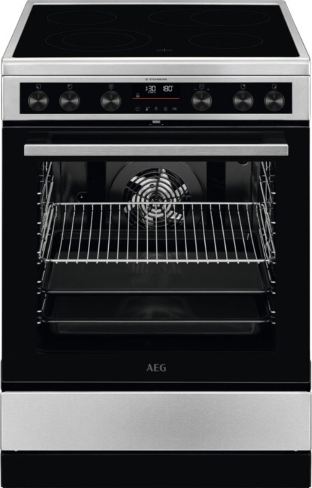AEG 6000 fornuis met keramische kookplaat - 60cm - CCB6692APM