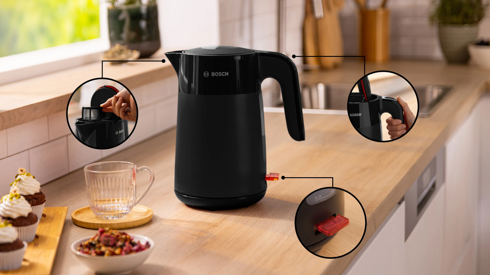 BOSCH MYMOMENTS waterkoker - TWK2M163