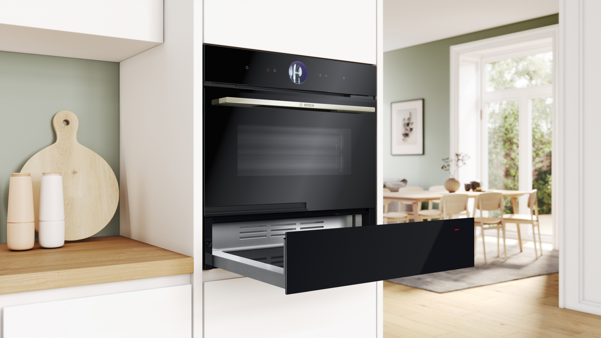 BOSCH SERIE 8 warmhoudlade - 14cm - BIC7101B1
