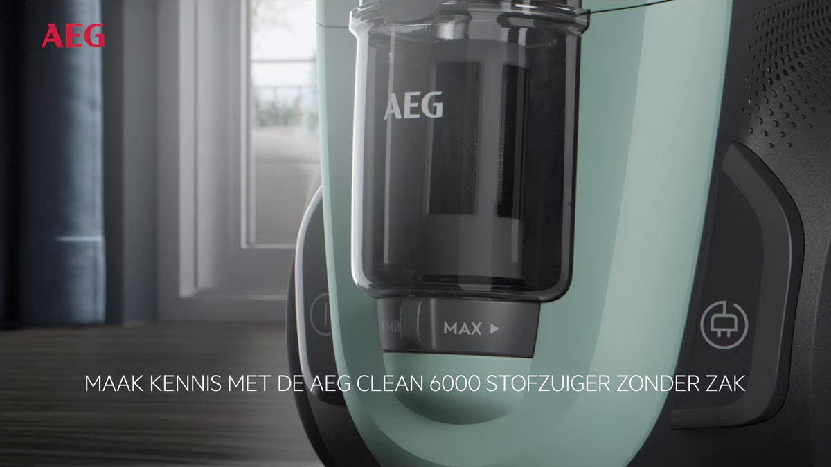 AEG CLEAN 6000 stofzuiger zonder zak - AL61C2OG