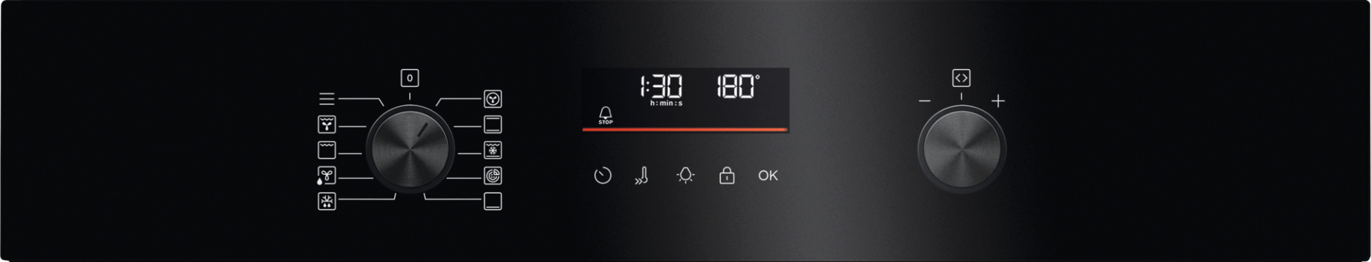AEG 5000 multifunctionele oven - 60cm - NBU5A40SK
