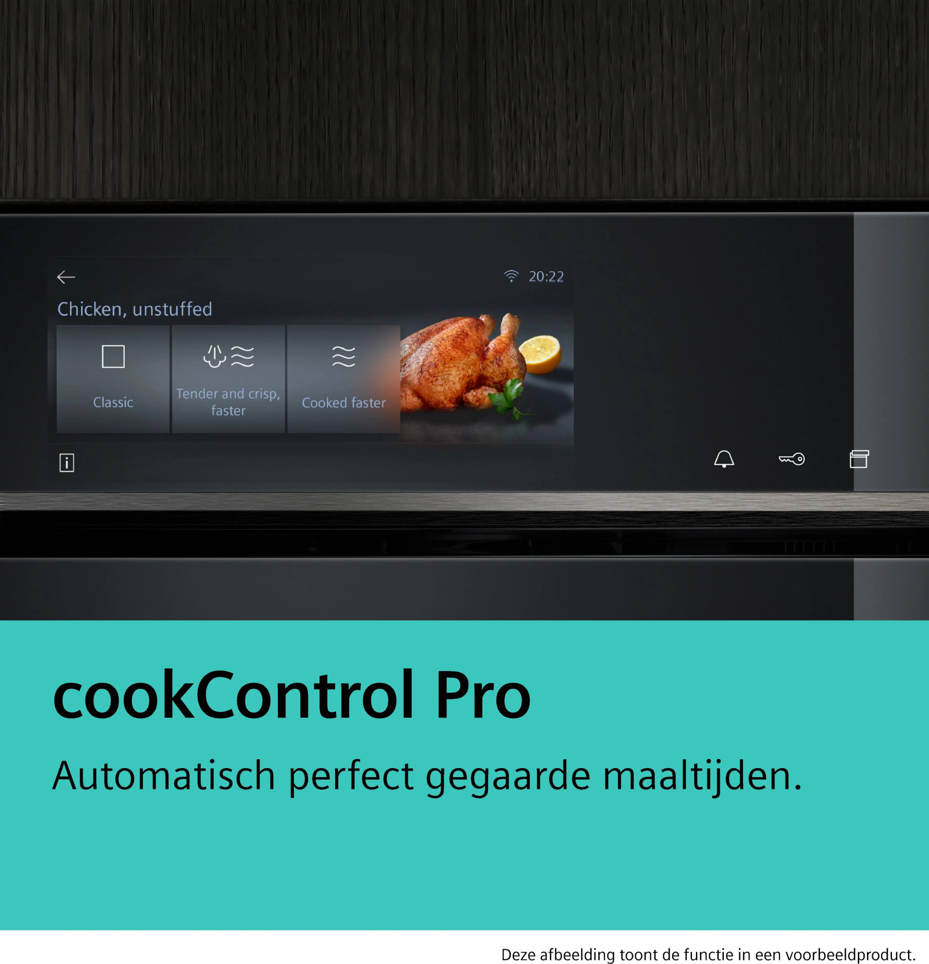 SIEMENS IQ700 multifunctionele oven met microgolfoven - 60cm - HM936GCB1