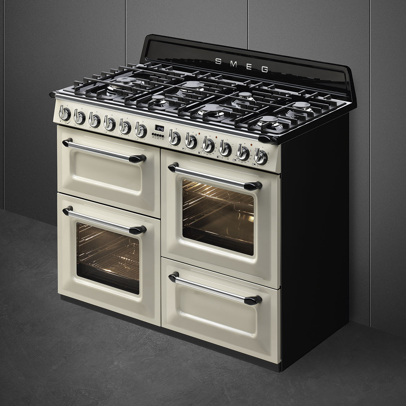 SMEG fornuis met gaskookplaat - 110cm - TR4110P1