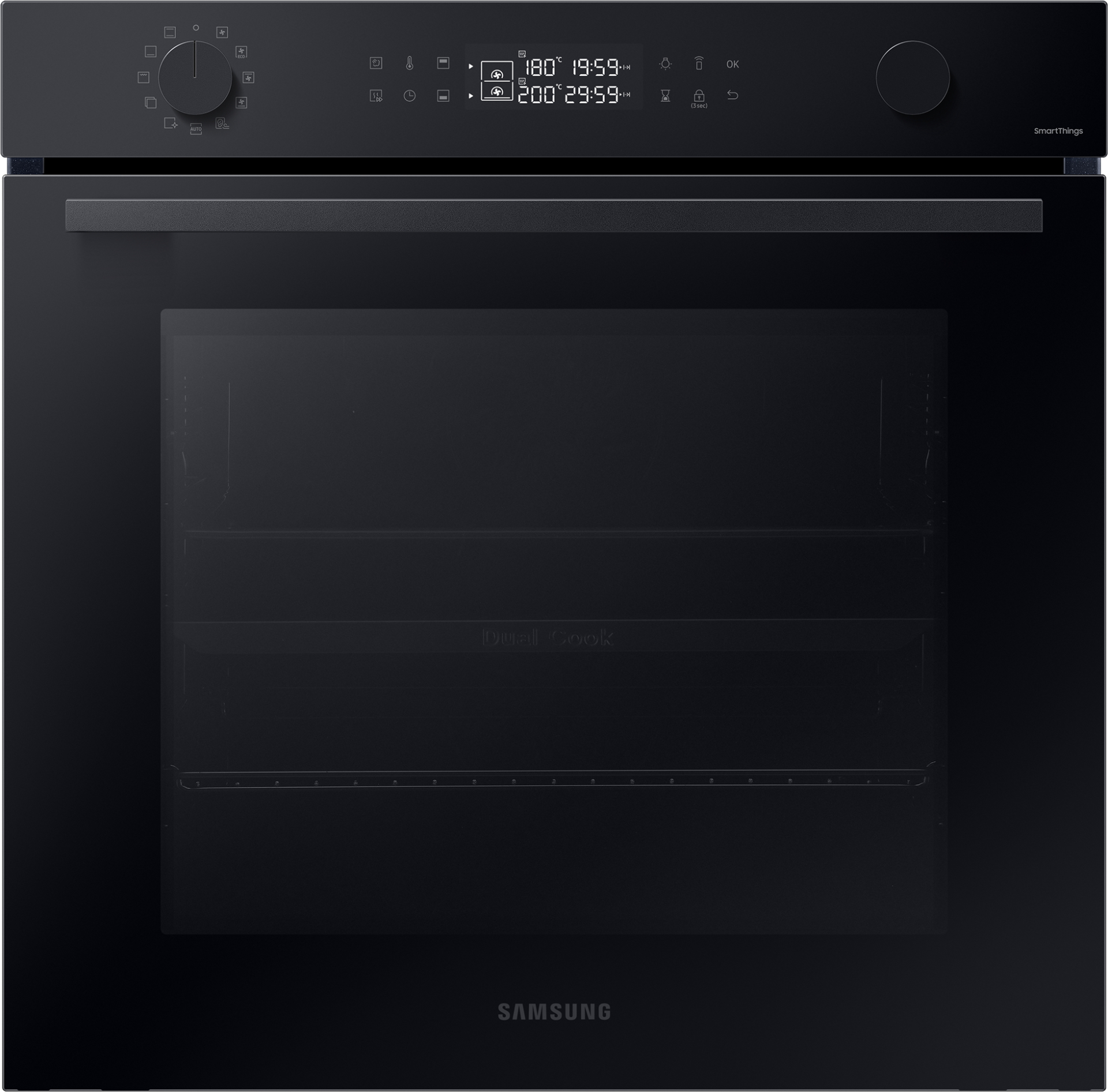 SAMSUNG multifunctionele oven met stoomtoevoeging - 60cm - NV7B4450VAK