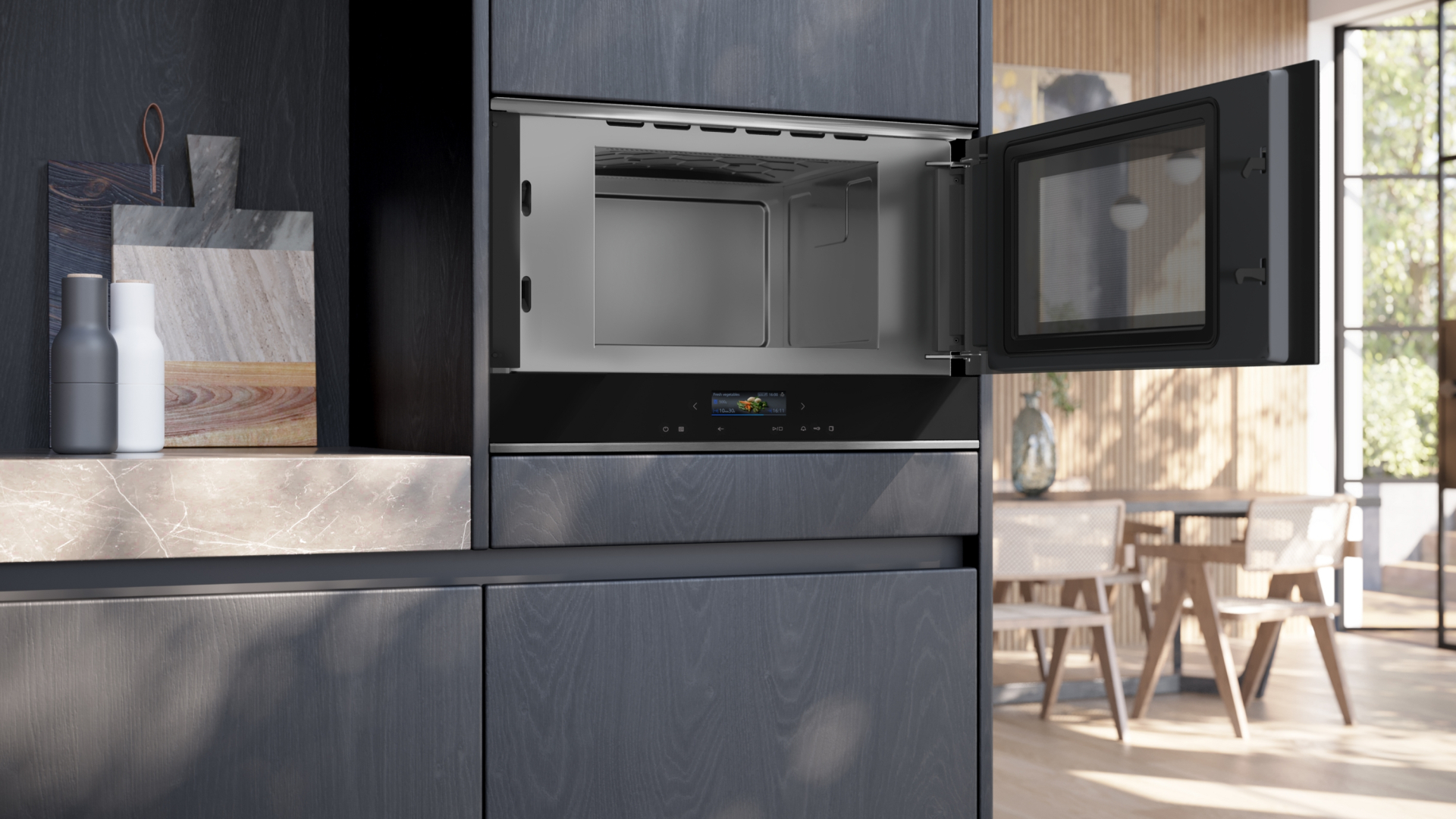 SIEMENS IQ700 microgolfoven - 38cm - BF722R1B1