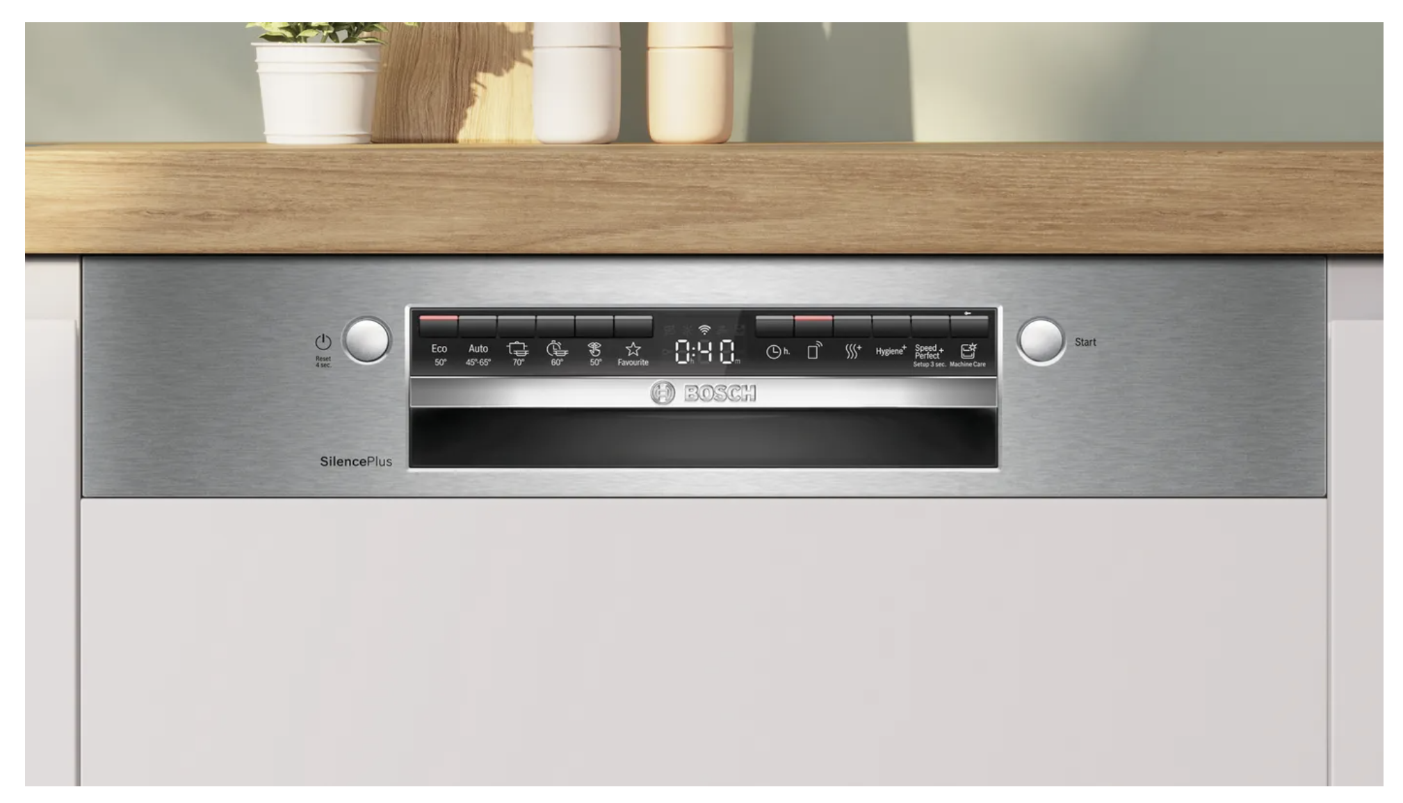 BOSCH Series 4 vaatwasser met bedieningspaneel - SMI4ECS32E