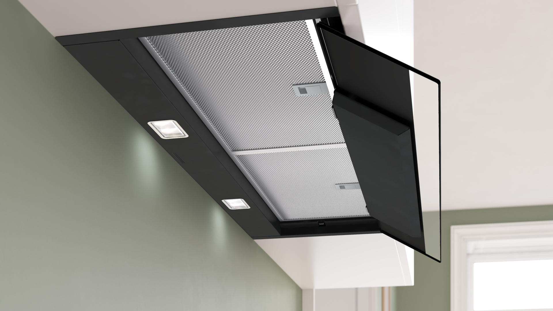 BOSCH SERIE 8 geïntegreerde dampkap - 90cm - DBB99ET65