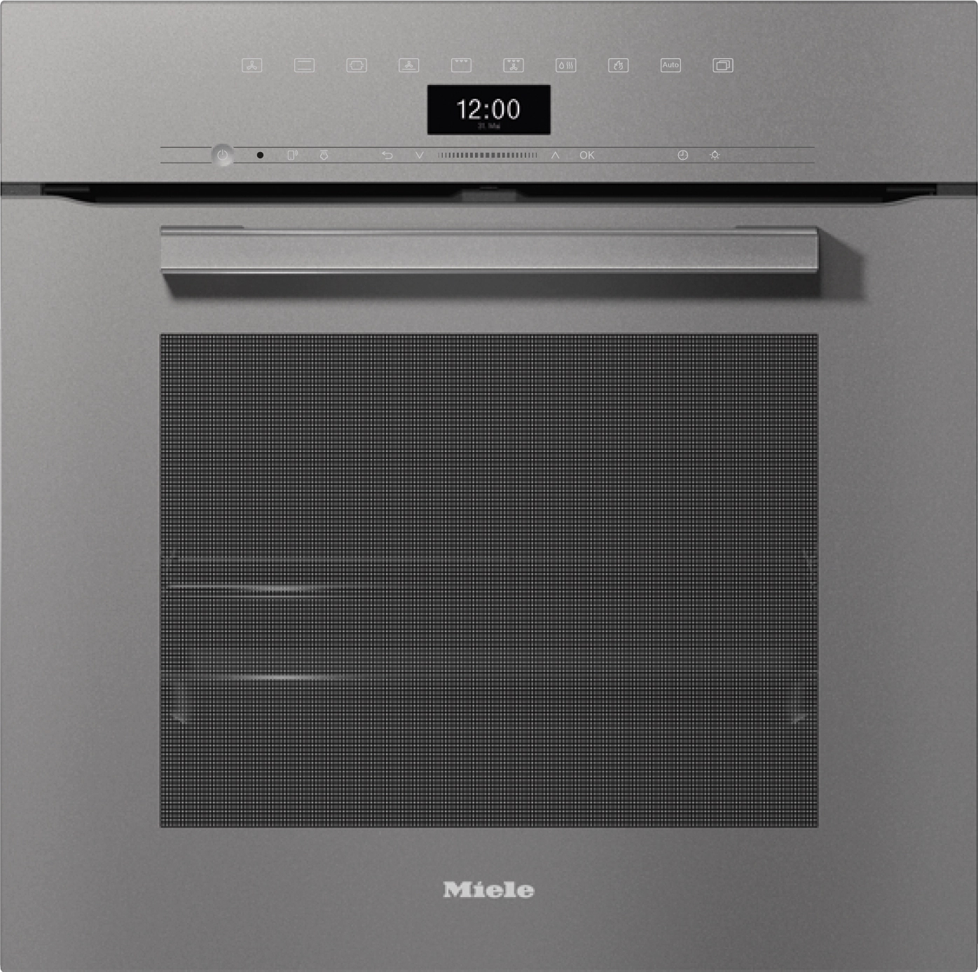 MIELE VITROLINE multifunctionele oven met stoomtoevoeging - 60cm - H7460BPGRGR
