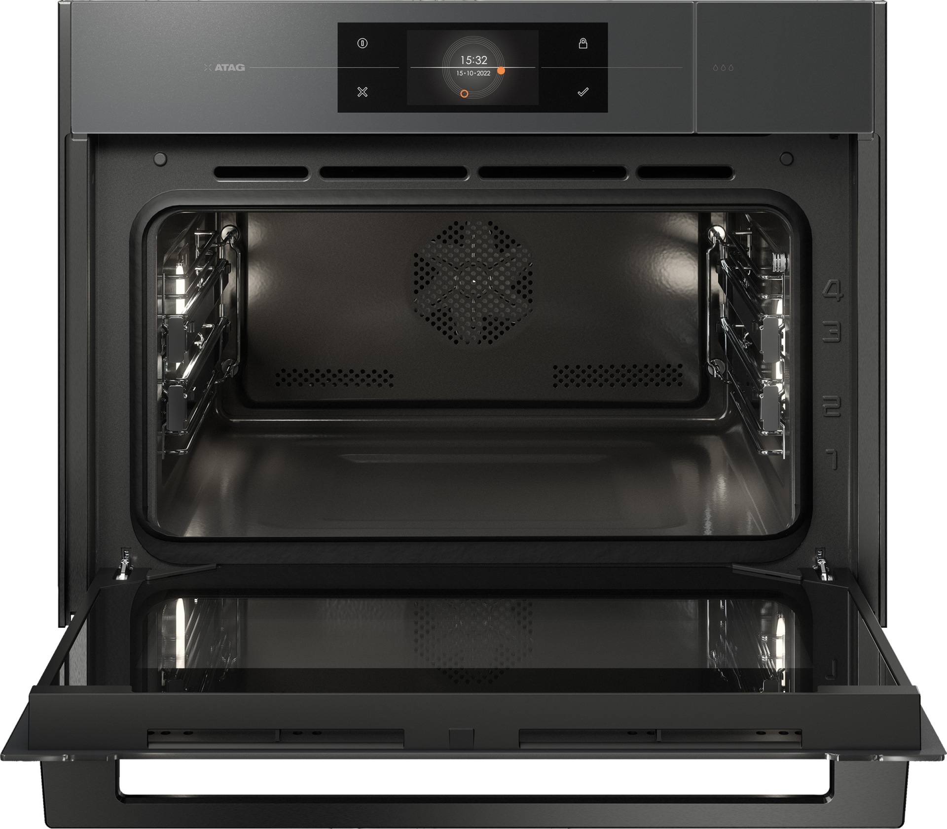 ATAG multifunctionele oven met stoom - 45cm - CS4585M1C