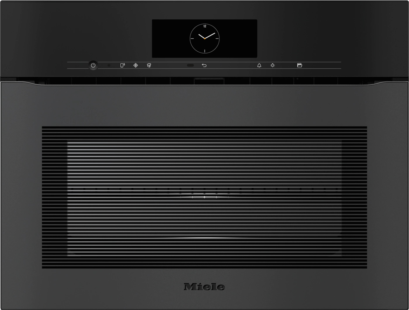 MIELE ARTLINE multifunctionele oven met microgolfoven - 45cm - H7840BMX125GALAEDITIONOBSW/MATT