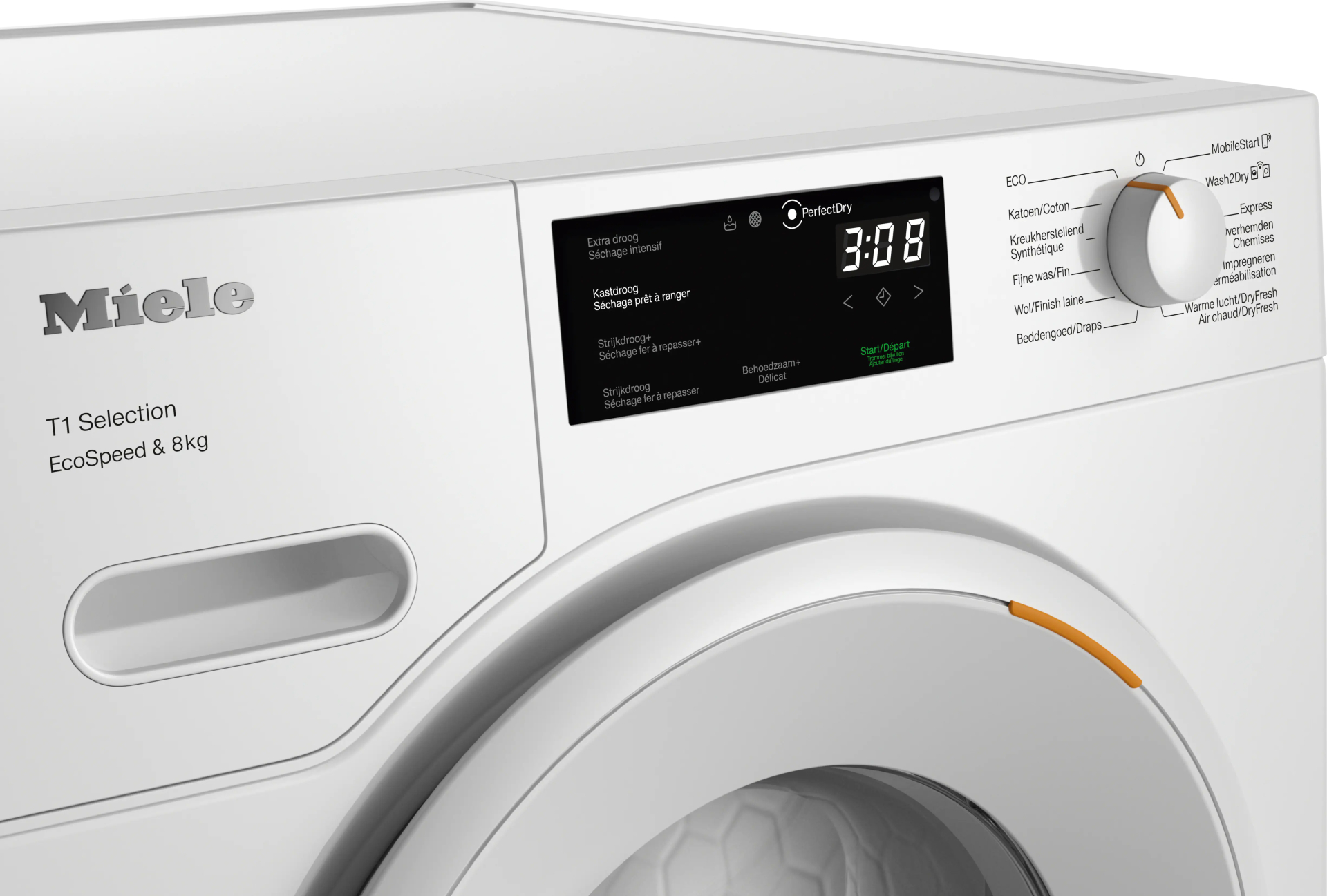 MIELE SELECTION WHITE EDITION Droogkast 8 kg - TSC643WP