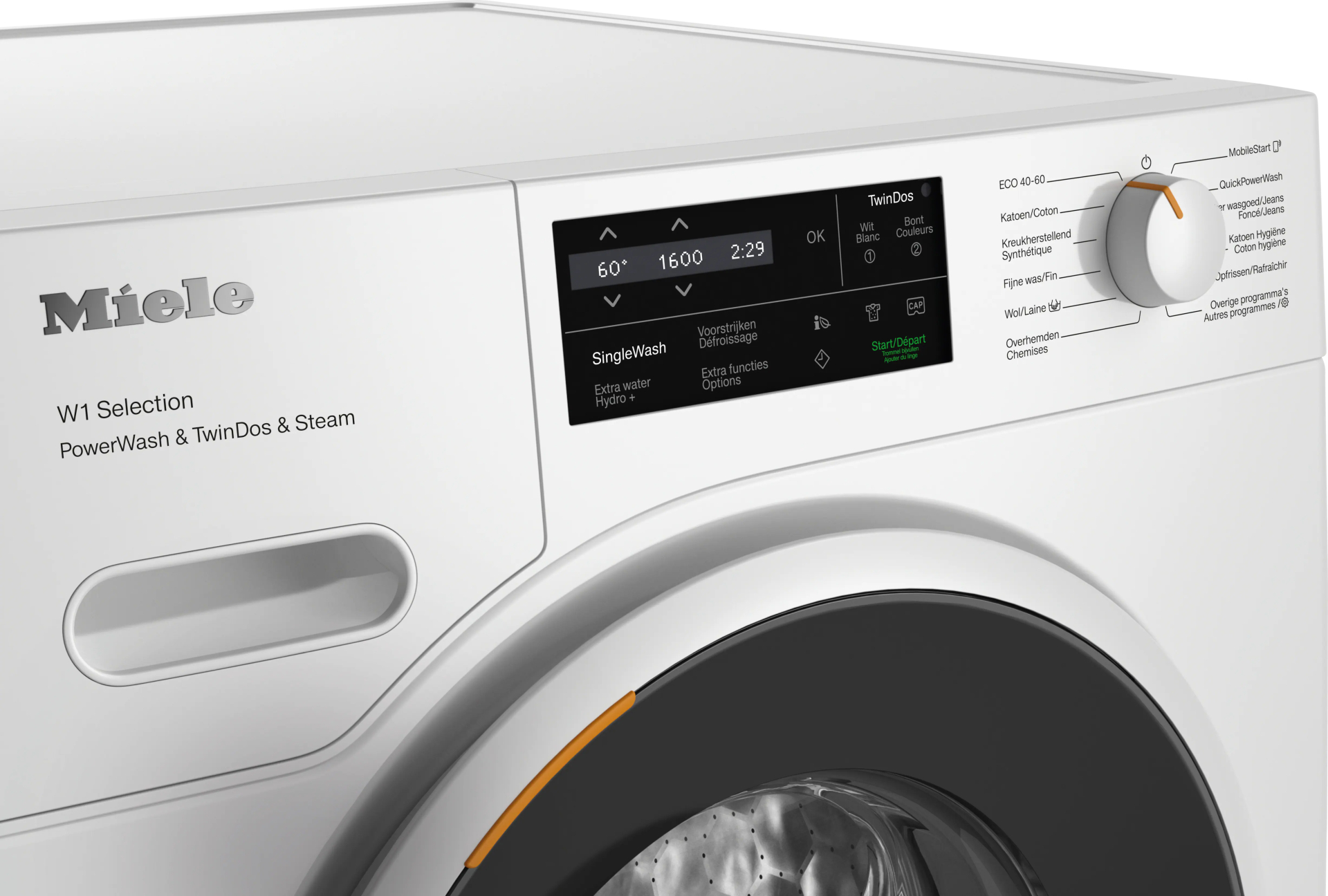 MIELE SELECTION WHITE EDITION Wasmachine 9 kg - WSJ883WCS