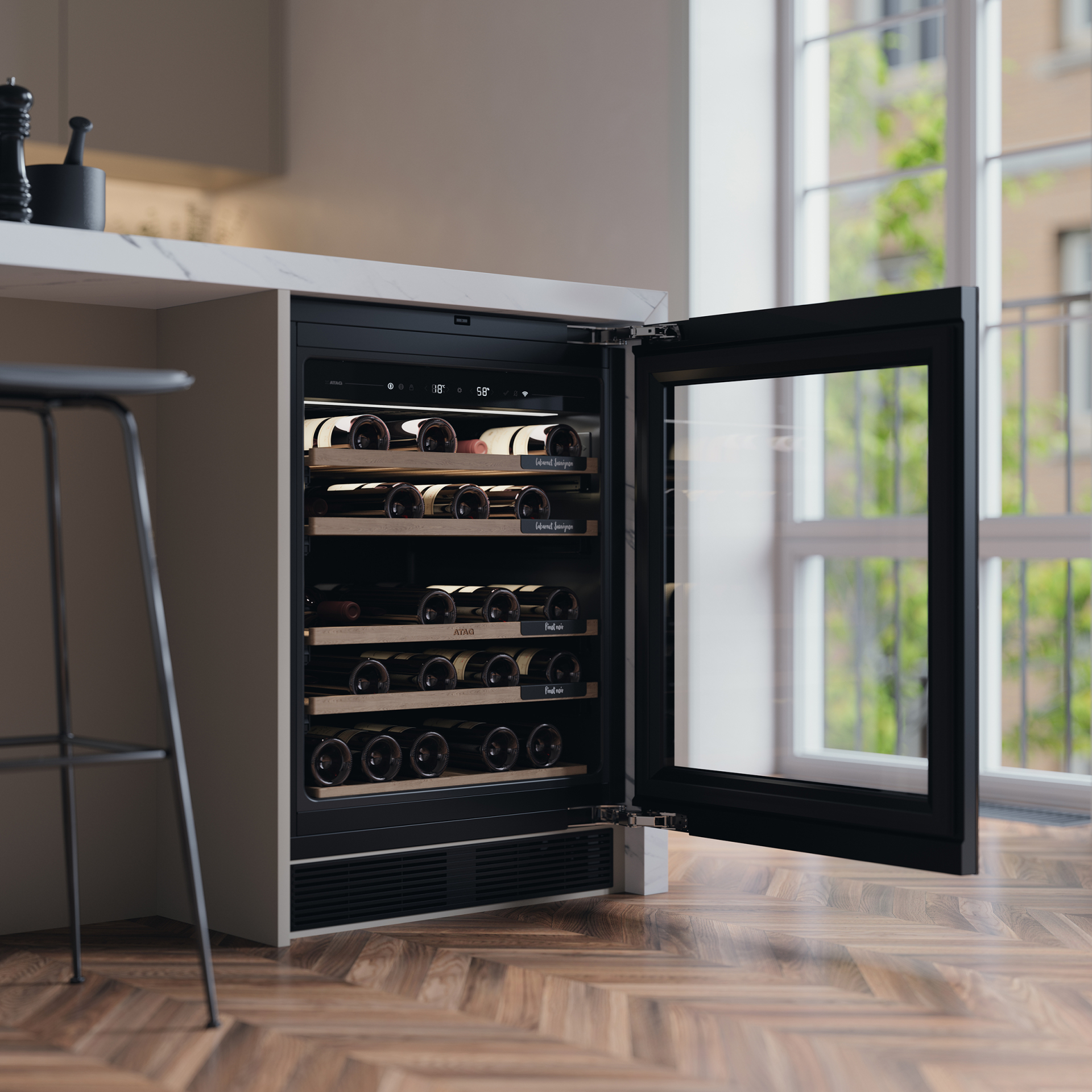 ATAG Inbouw wijnbewaarkast - KU8571K1C