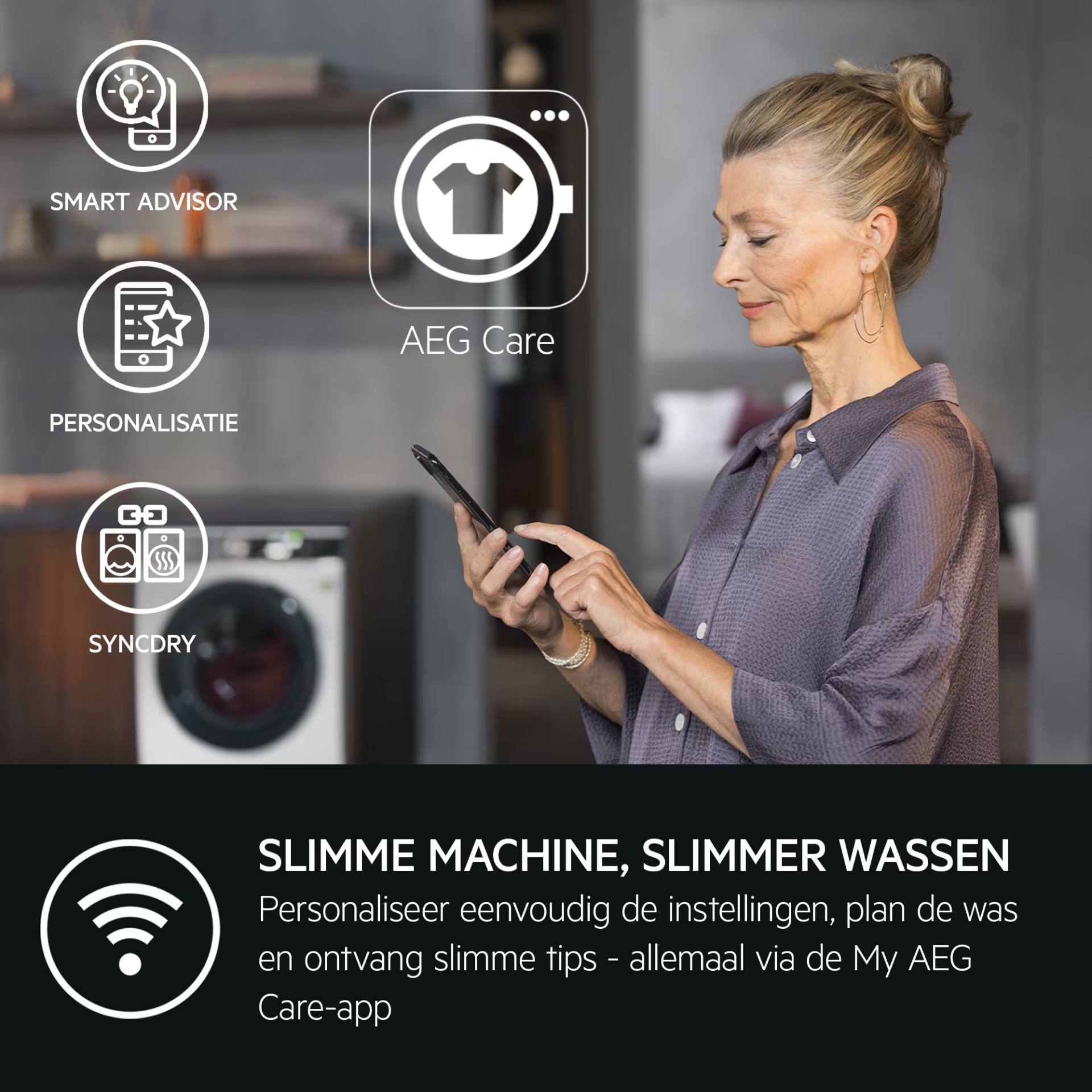 AEG 8000 droogkast - warmtepomp - TR88AA64C