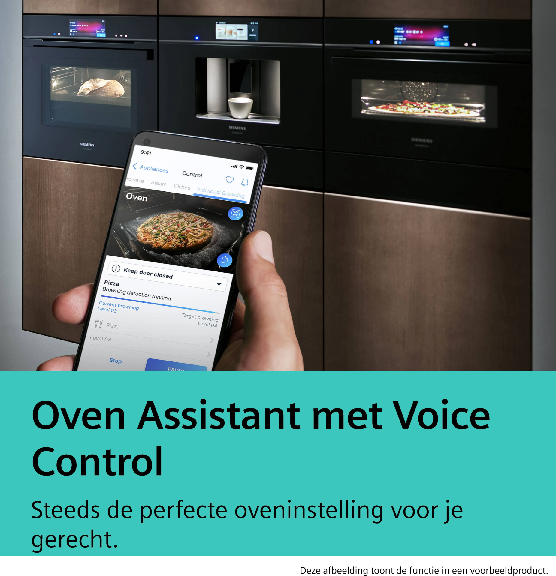 SIEMENS IQ700 multifunctionele oven - 60cm - HB974GLB1
