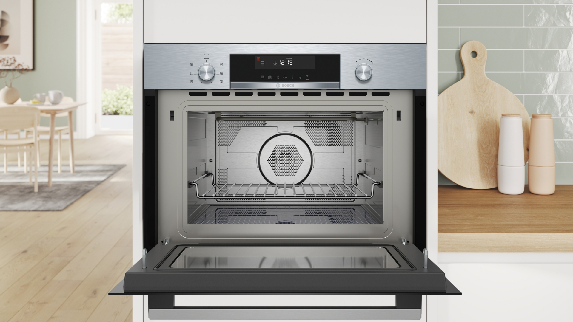 BOSCH SERIE 6 microgolfoven - combi - 45cm - CMA585GS1