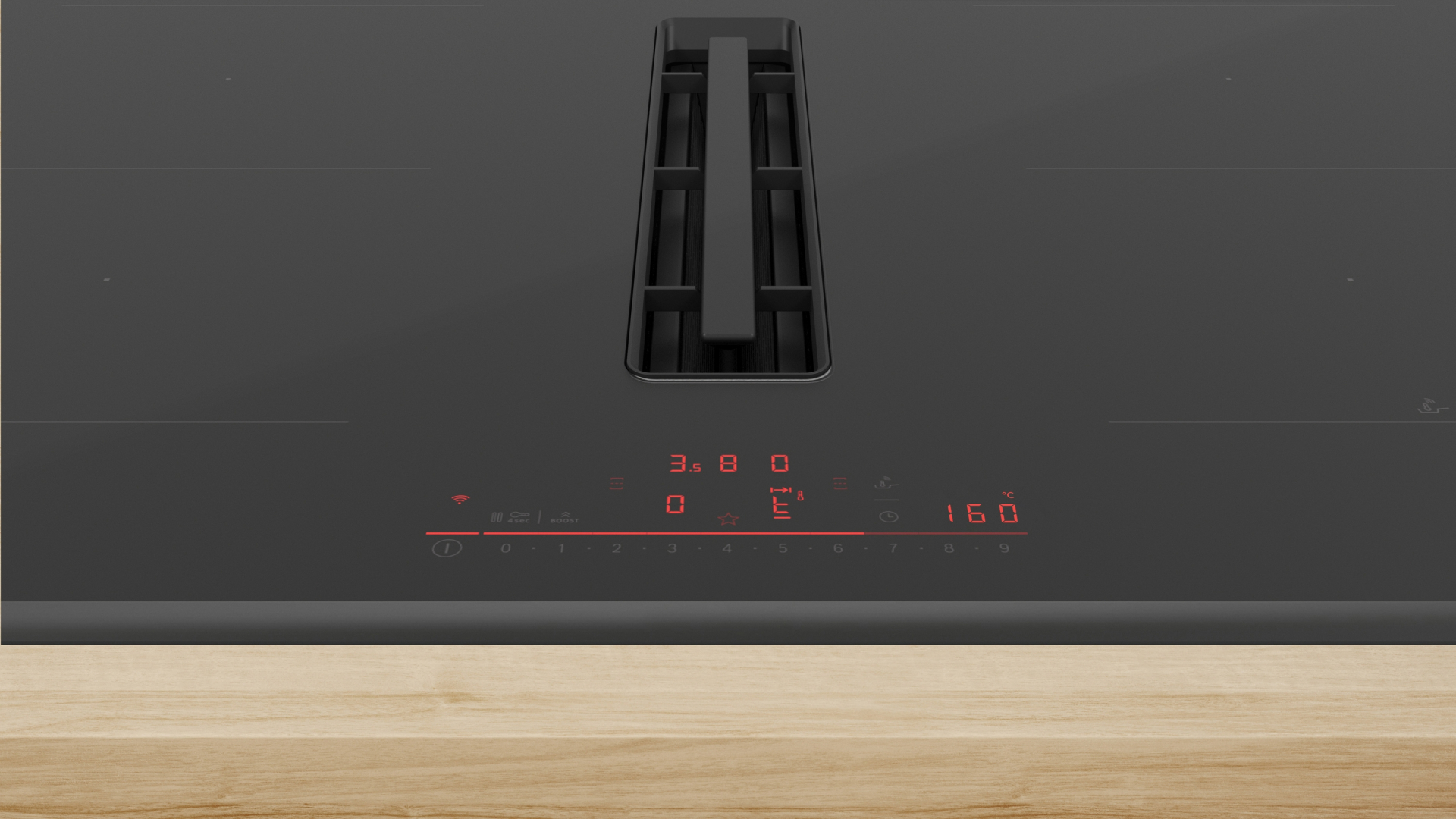 BOSCH SERIE 6 kookplaat met afzuiging - 80cm - PVQ890H26E