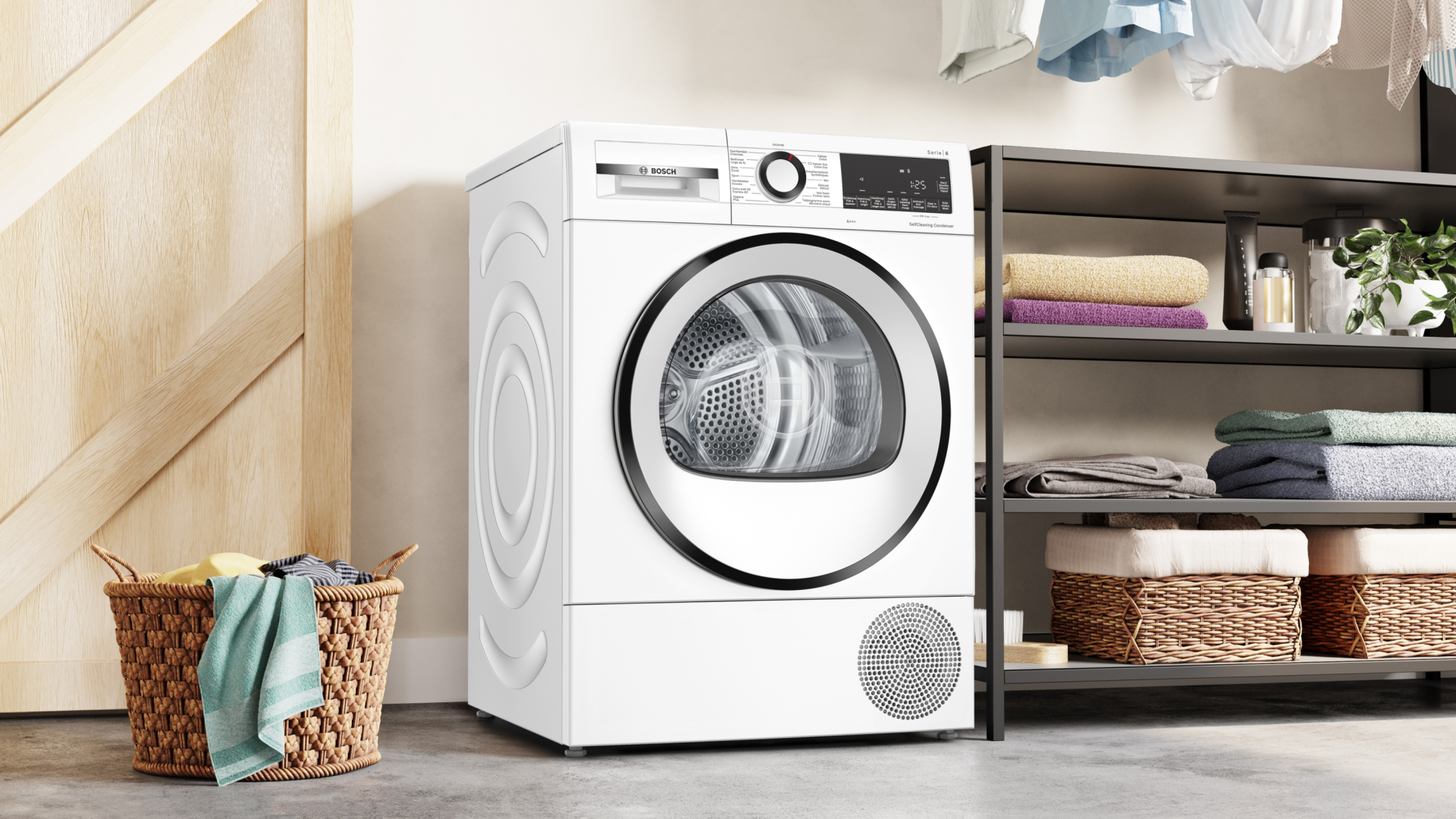 BOSCH SERIE 6 Droogkast 8 kg - WQG235DEFG