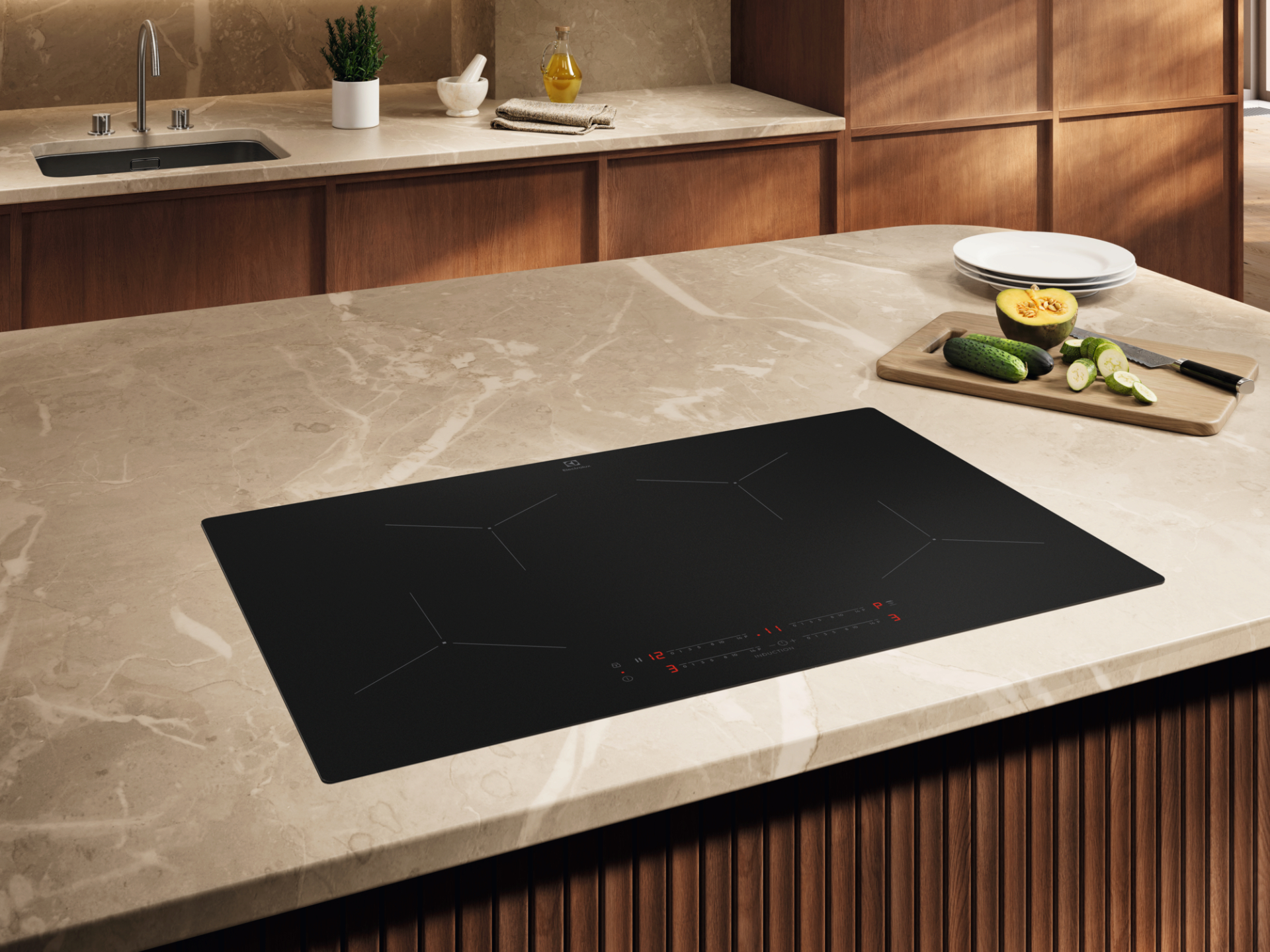 ELECTROLUX 500 inductiekookplaat - 80cm - KIT81440CT