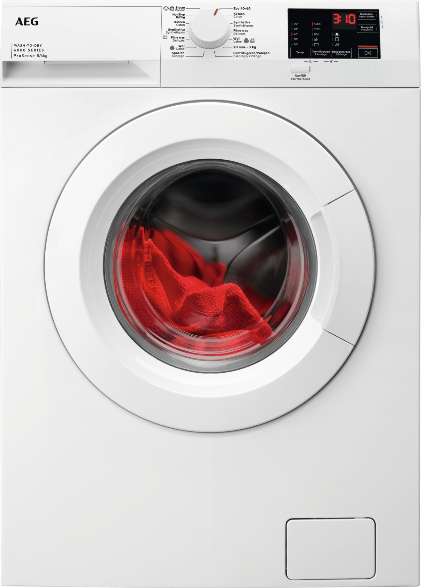 AEG 6000 was- droogcombinatie - LWF62R842