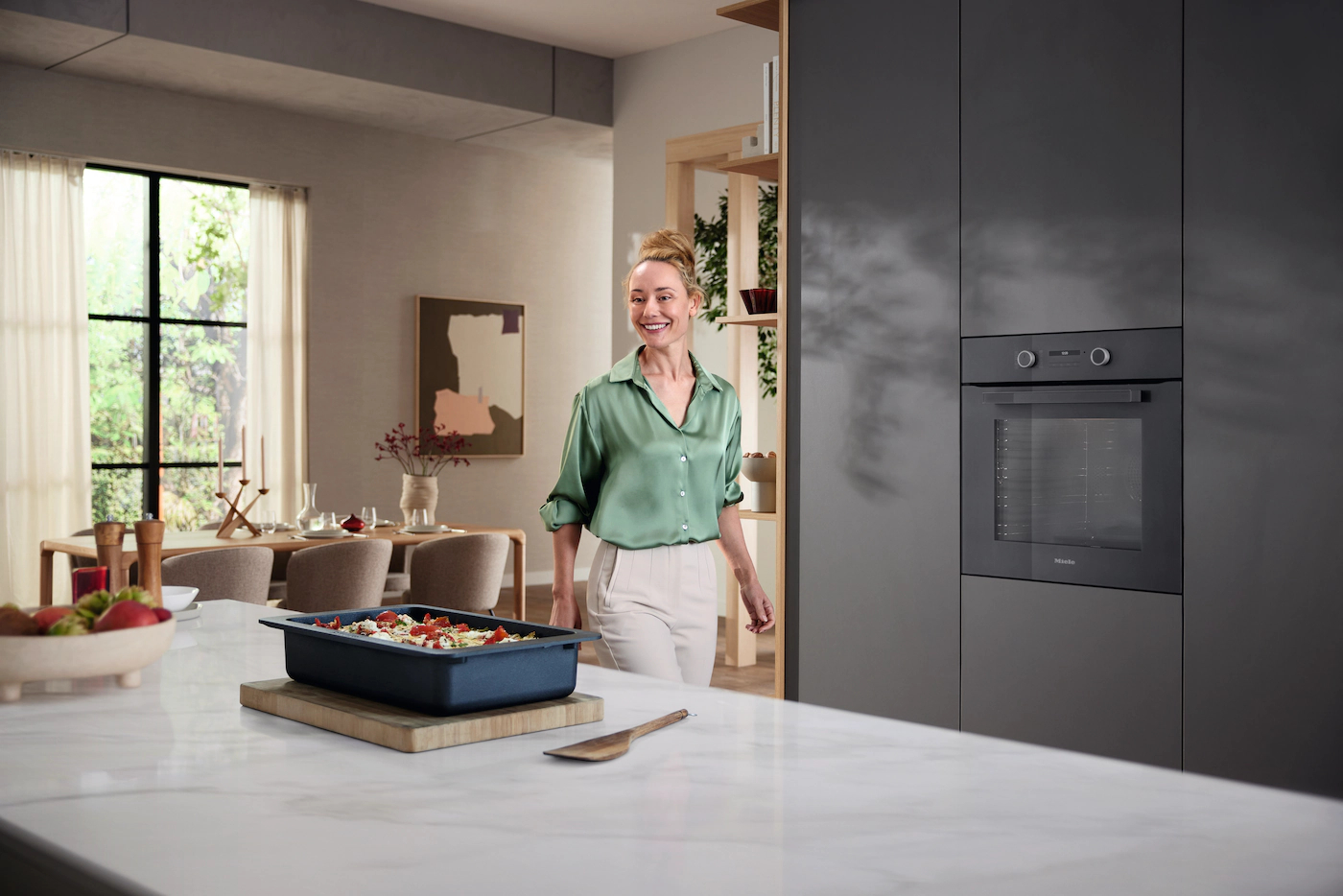 MIELE VITROLINE multifunctionele oven - 60cm - H2861-1BPGRGR