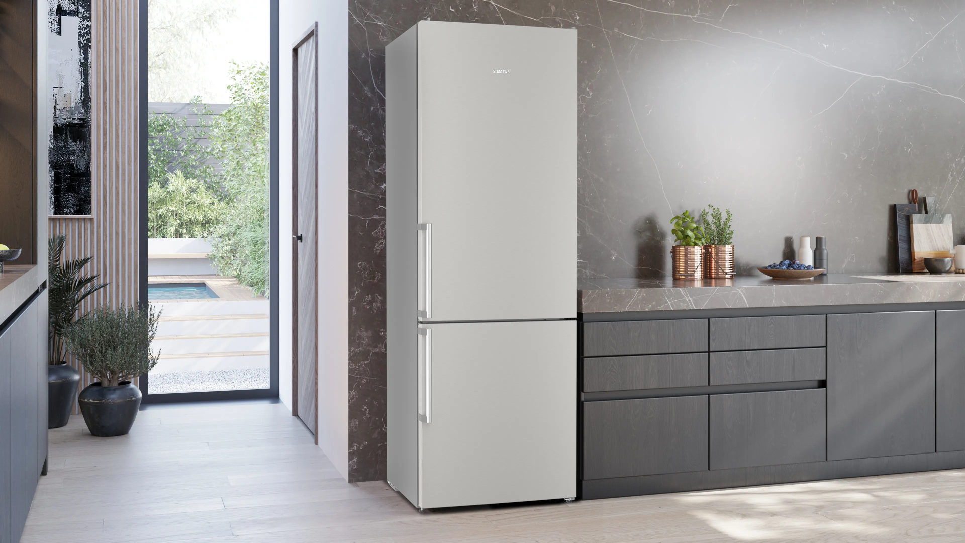 SIEMENS IQ300 koel-/vriescombinatie - 203cm - KG49NEICU