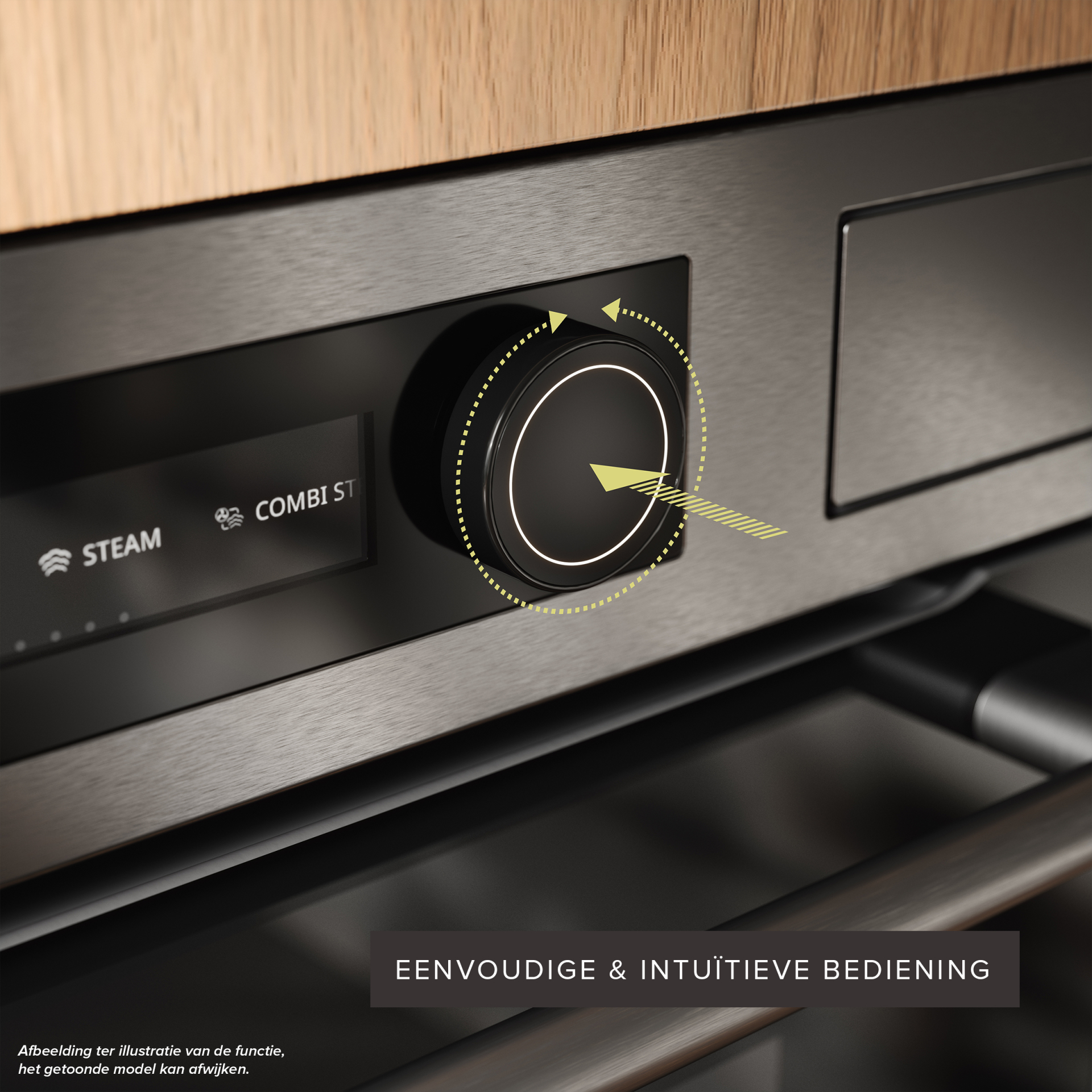 ATAG multifunctionele oven met stoom - 60cm - CS8612D