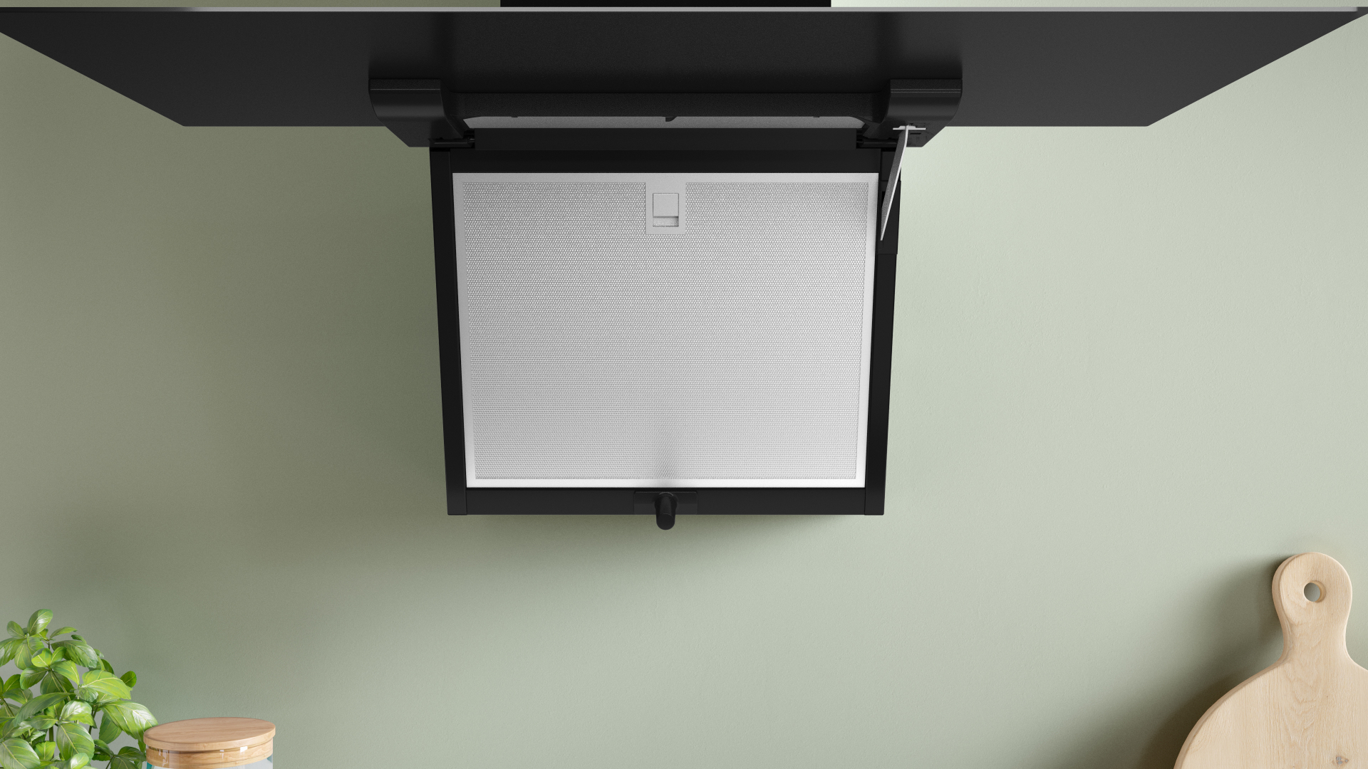 BOSCH SERIE 4 headfree dampkap - 80cm - DWK87FN60