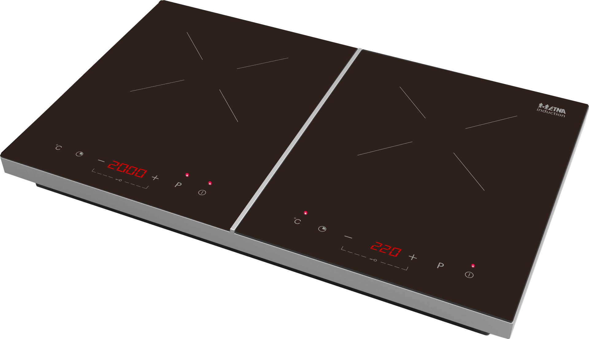 ETNA vrijstaande inductiekookplaat - 56cm - KIV12ZIL